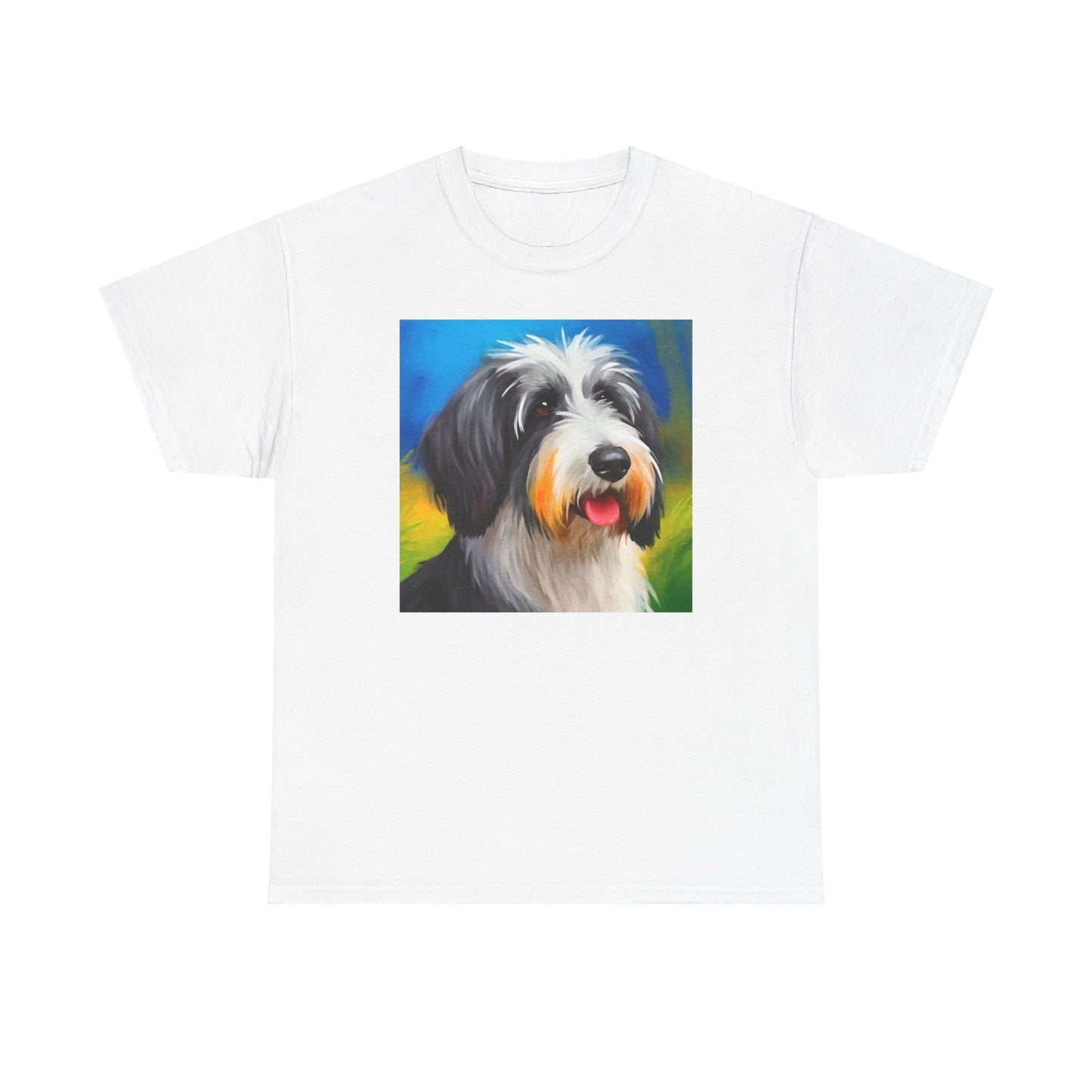 Polish Lowland Sheepdog Unisex Heavy Cotton Tee