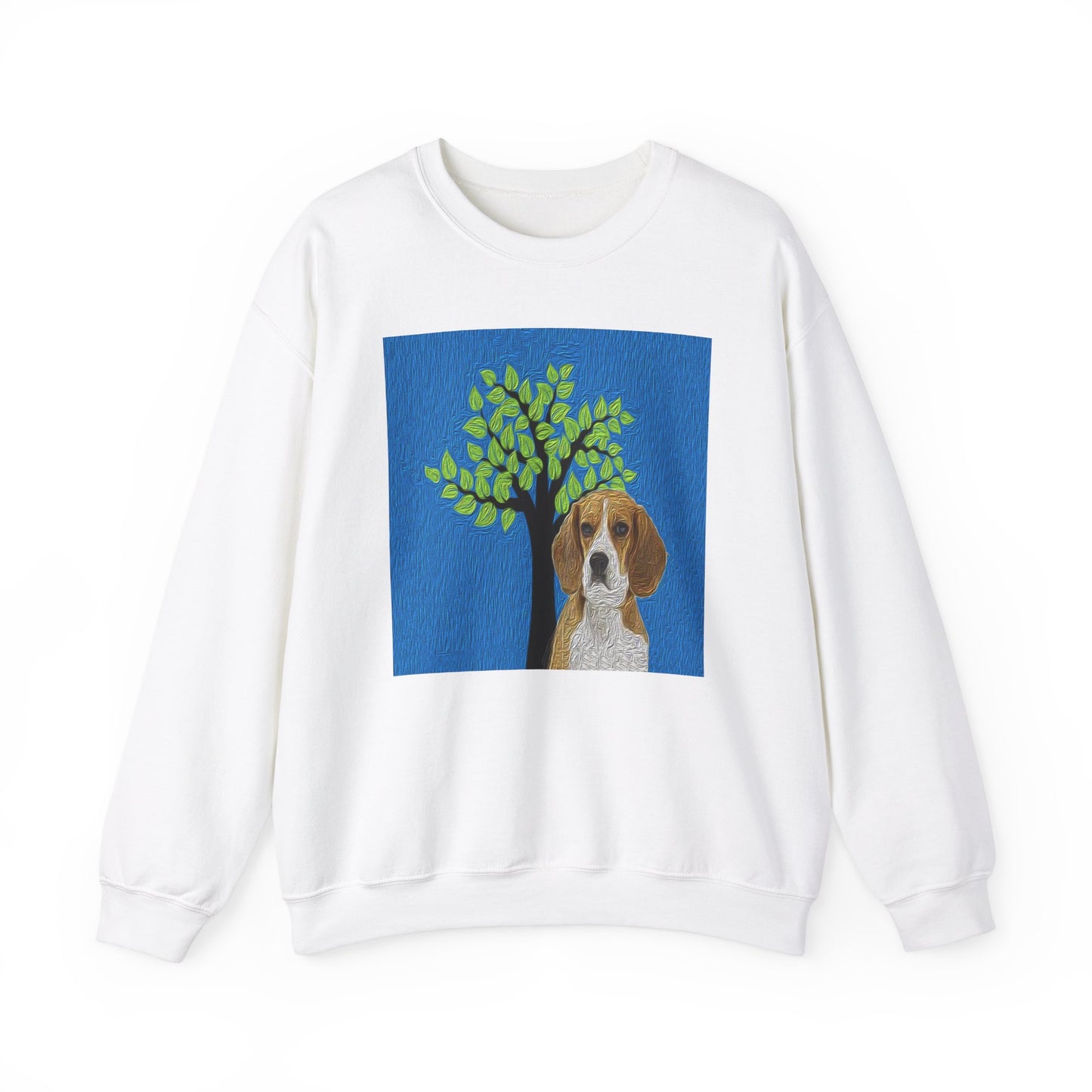 Beagle 'Hopper' Unisex 50/50 Crewneck Sweatshirt