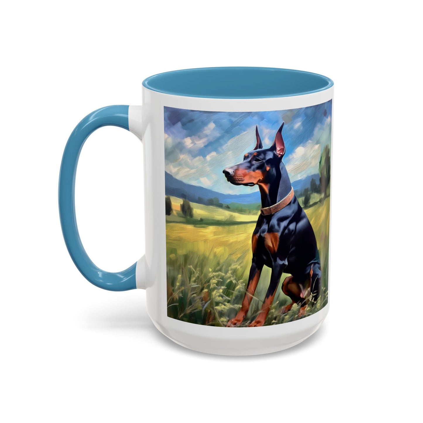 Doberman Pinscher Accent Coffee Mug