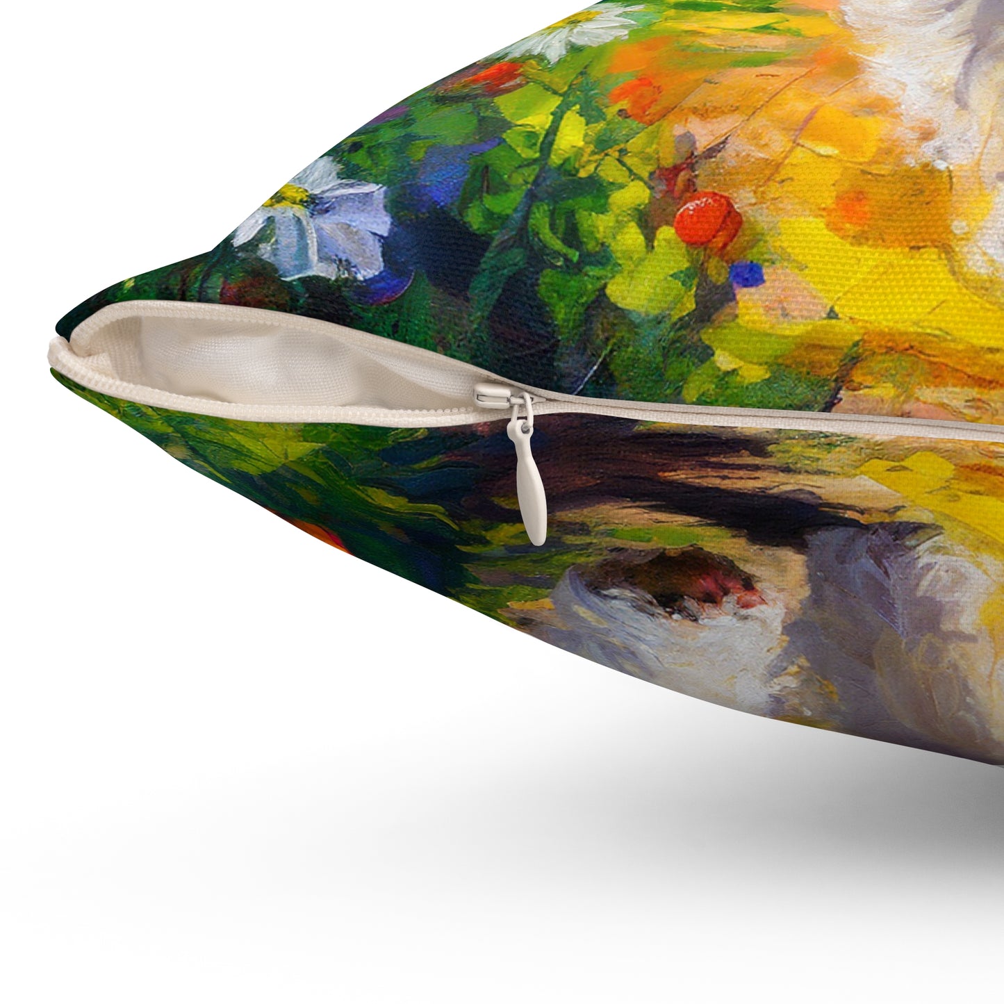 Bolognese Spun Polyester Throw Pillow