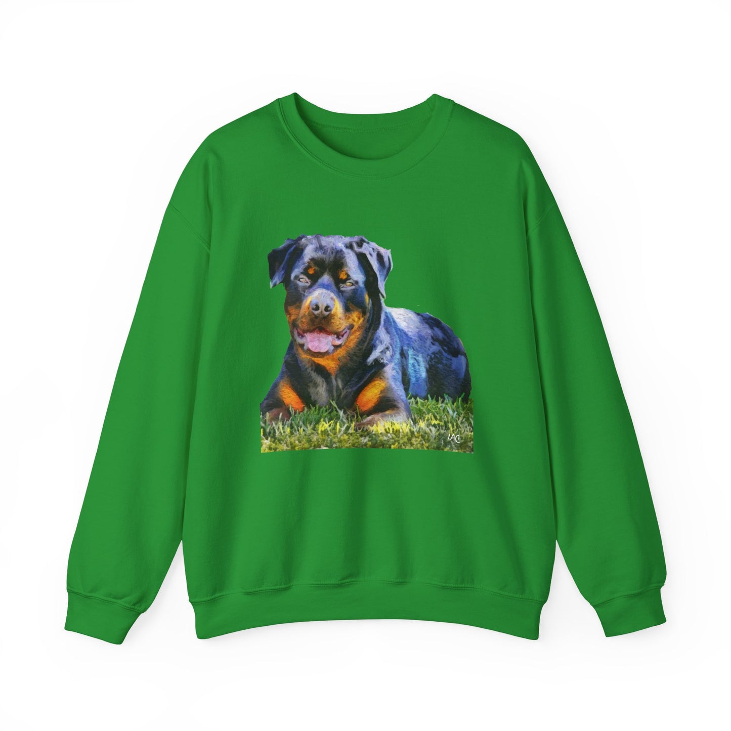 Rottweiler 'Lina' Unisex 50/50 Crewneck Sweatshirt