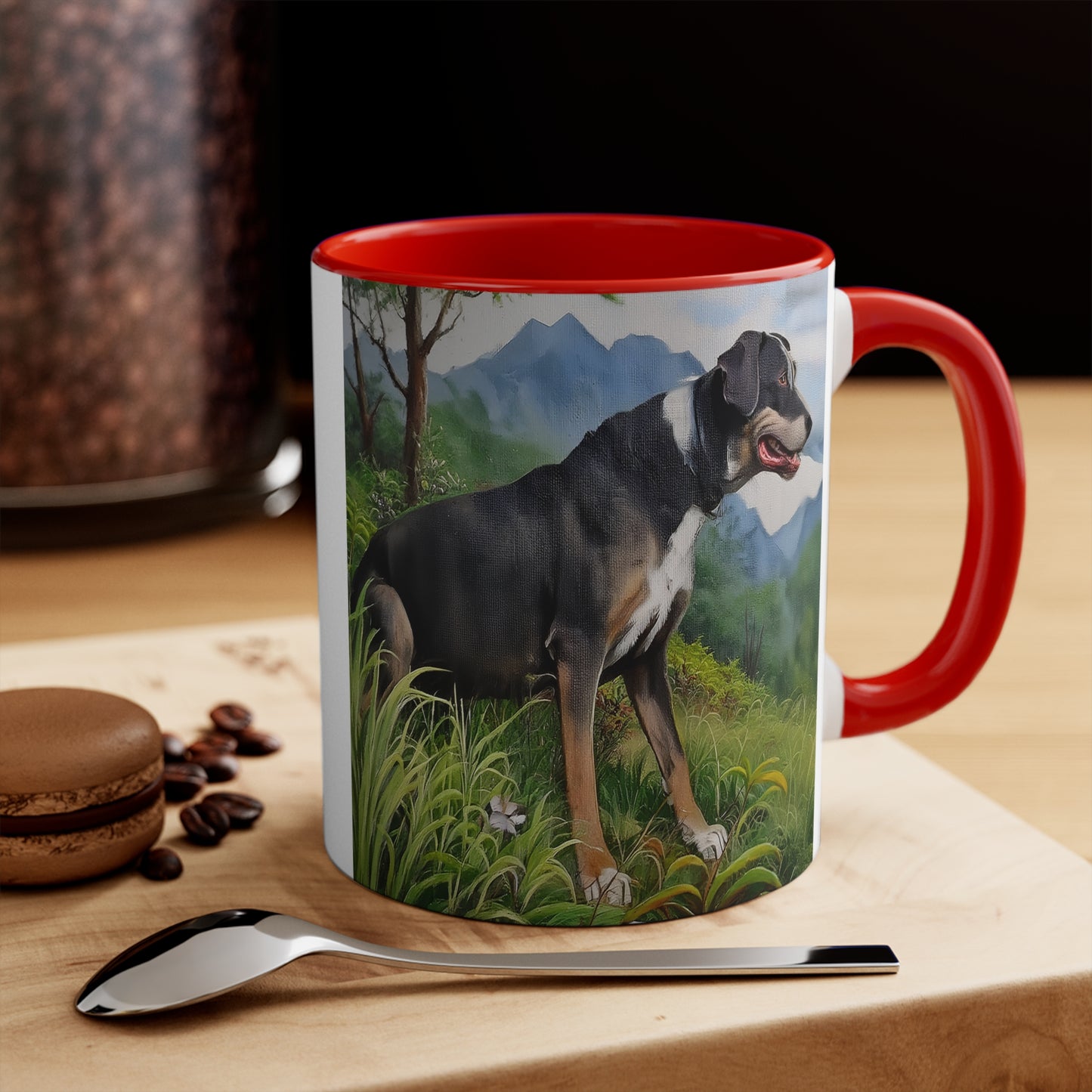 Mountain Cur 11oz Ceramic Accent Mug