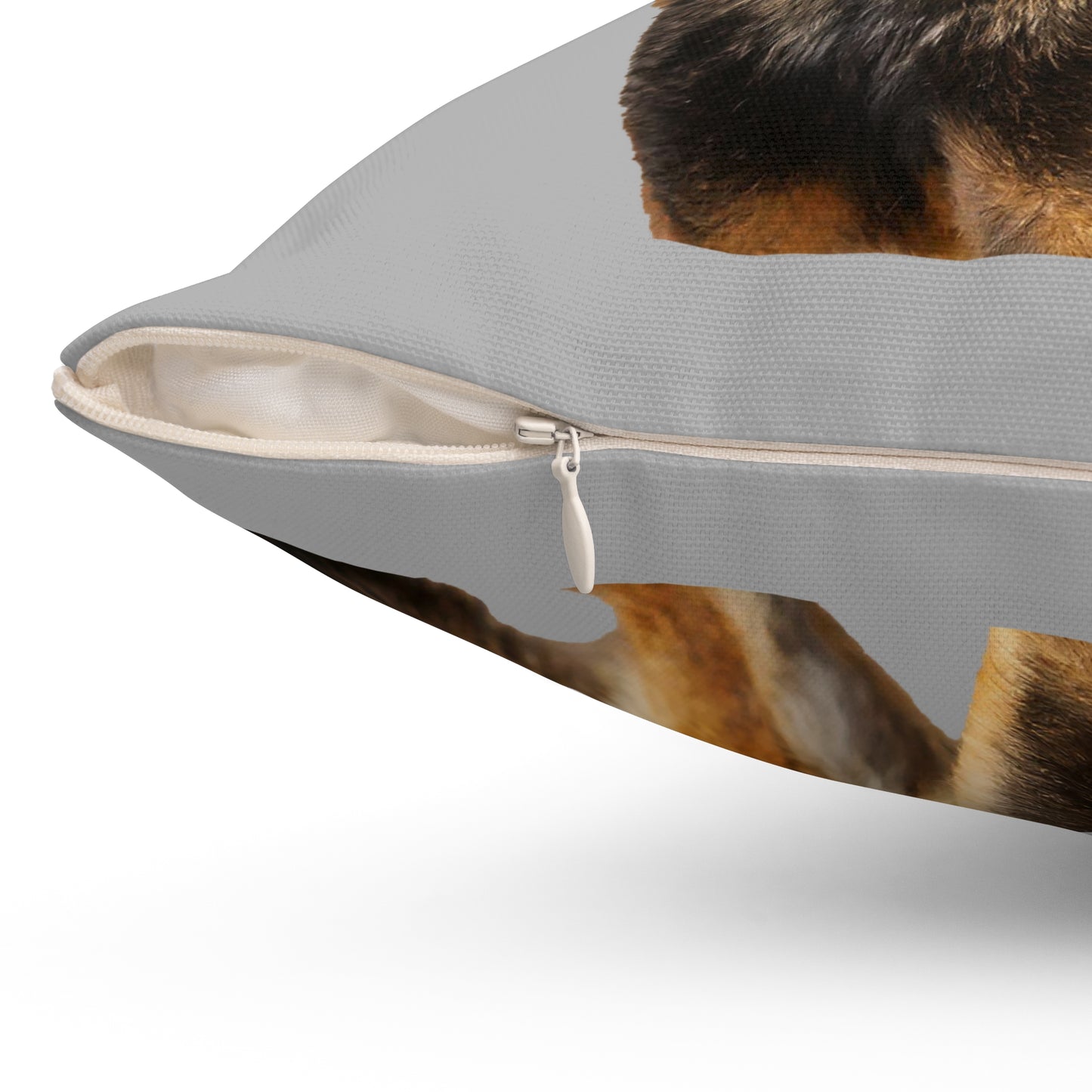 Delightful Dutch Shepherd Spun Polyester Square Pillow