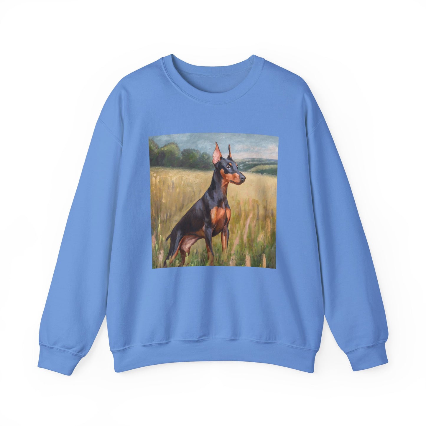 German Pinscher Unisex 50/50 Crewneck Sweatshirt
