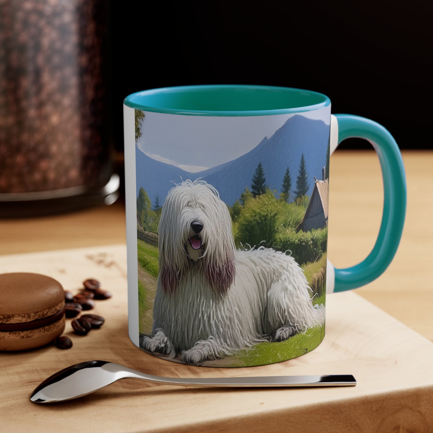 Hungarian Komondor 11oz Ceramic Accent Mug