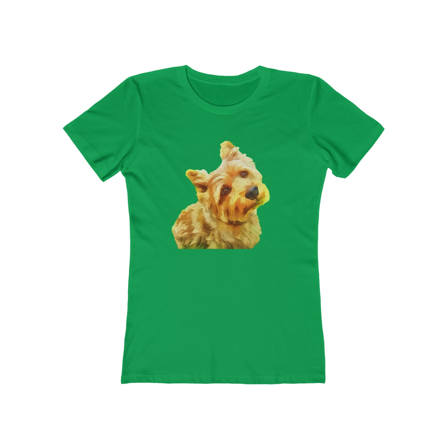 Norwich Terrier - - Women's Slim Fit Ringspun Cotton T-Shirt