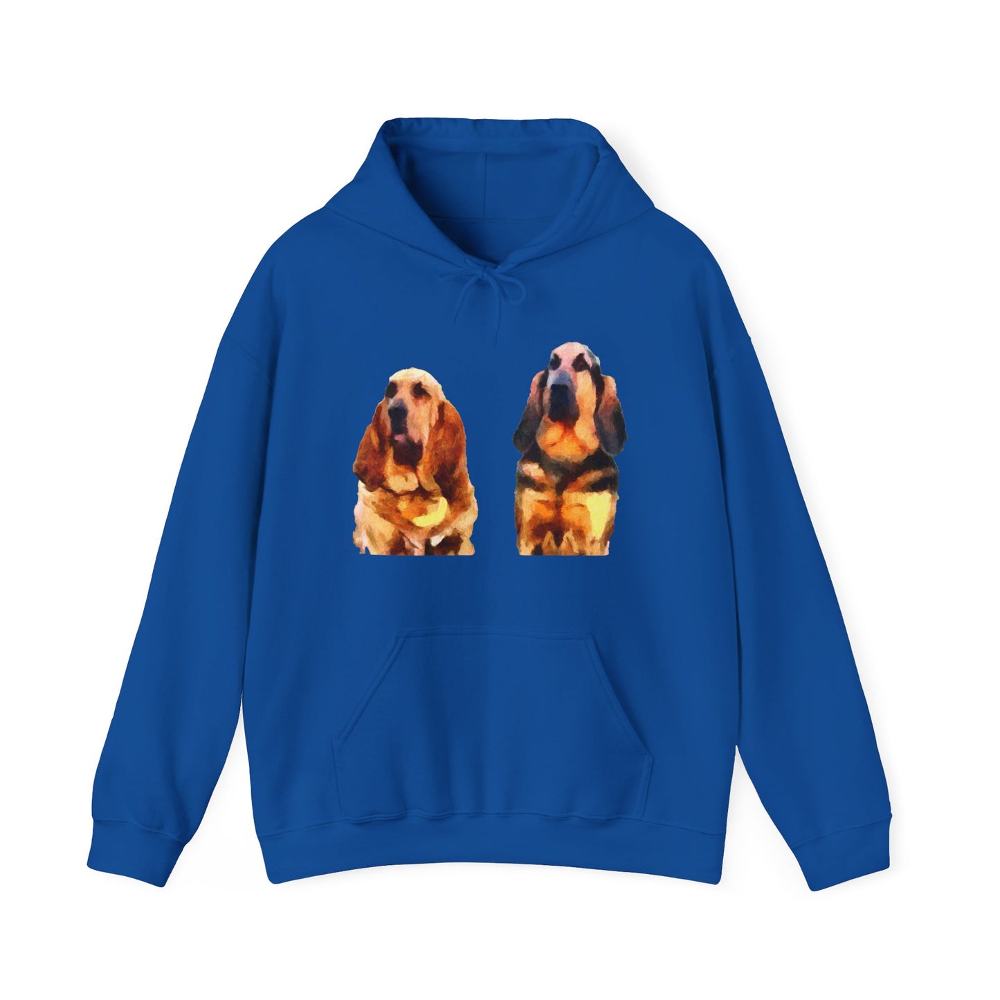 Bloodhounds 'Bear and Bubba' Unisex 50/50 Hoodie