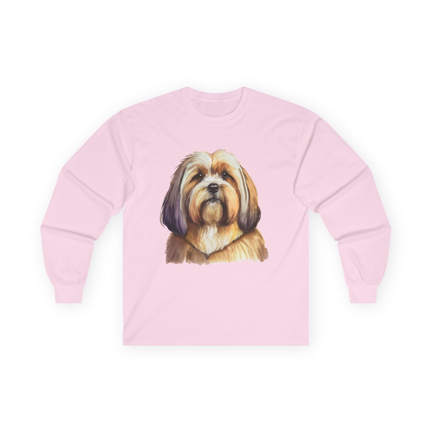 Lhasa Apso Unisex Cotton Long Sleeve Tee