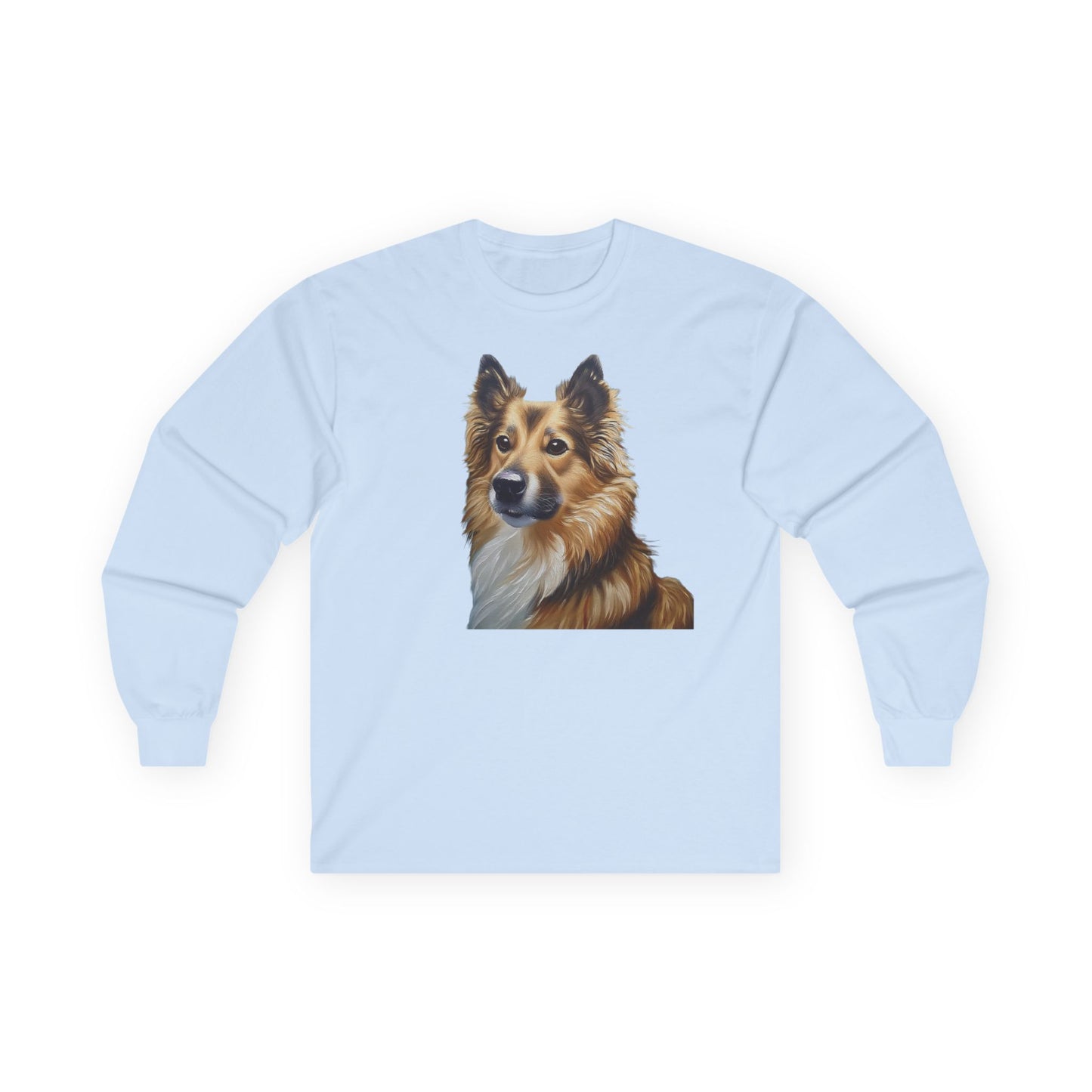 Icelandic Sheepdog Classic Cotton Long Sleeve Tee