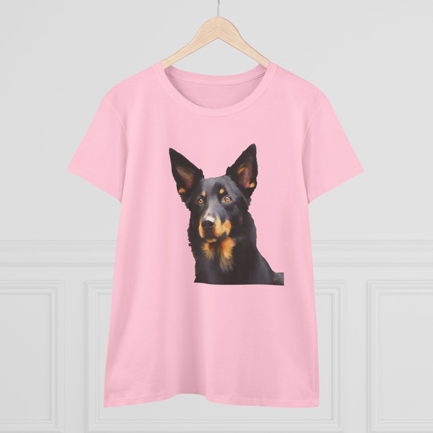 Australian Kelpie #2 Women's Midweight Cotton Tee