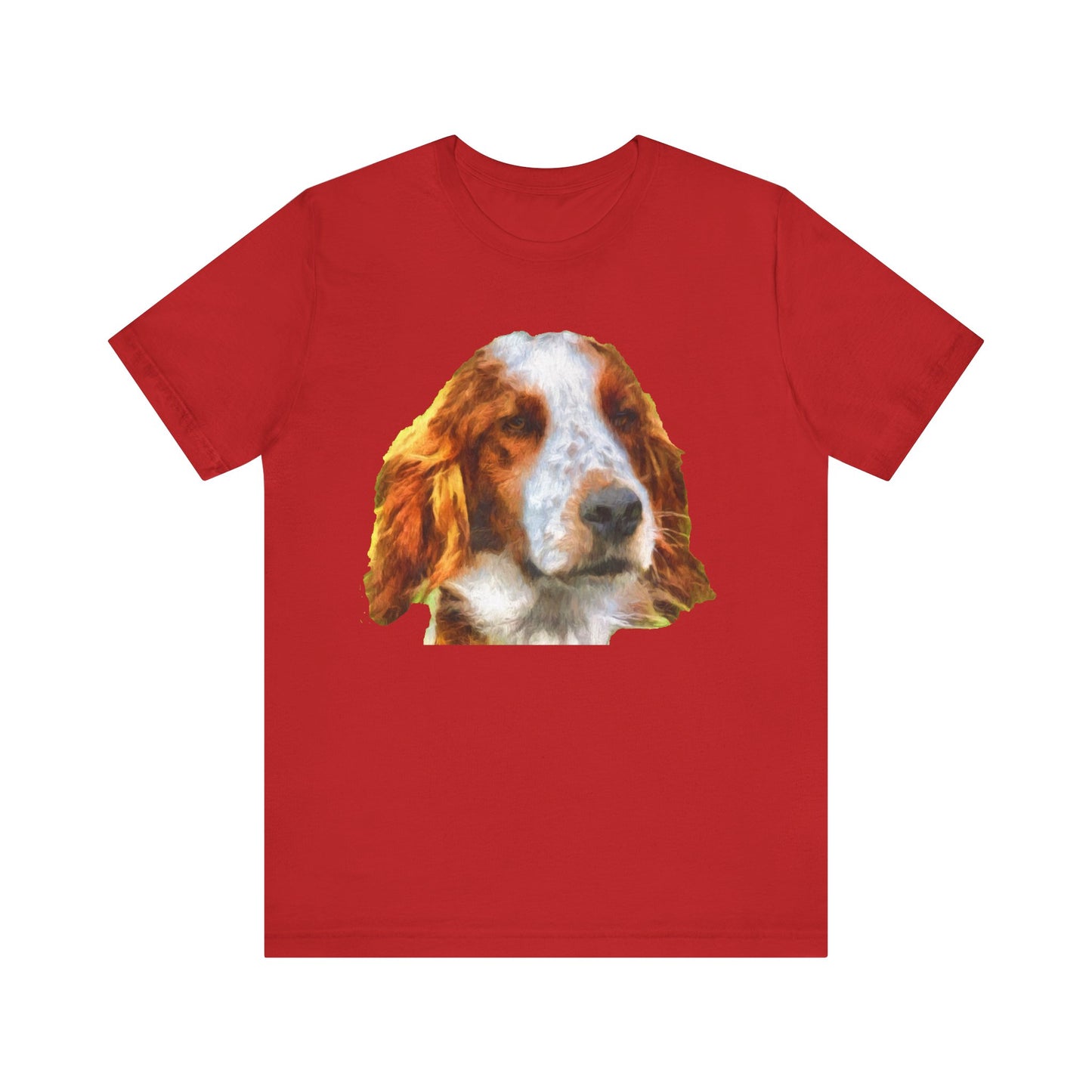 Irish Red & White Setter - Unisex Jersey Short Sleeve Tee