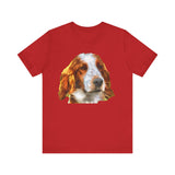 Irish Red & White Setter - Unisex Jersey Short Sleeve Tee