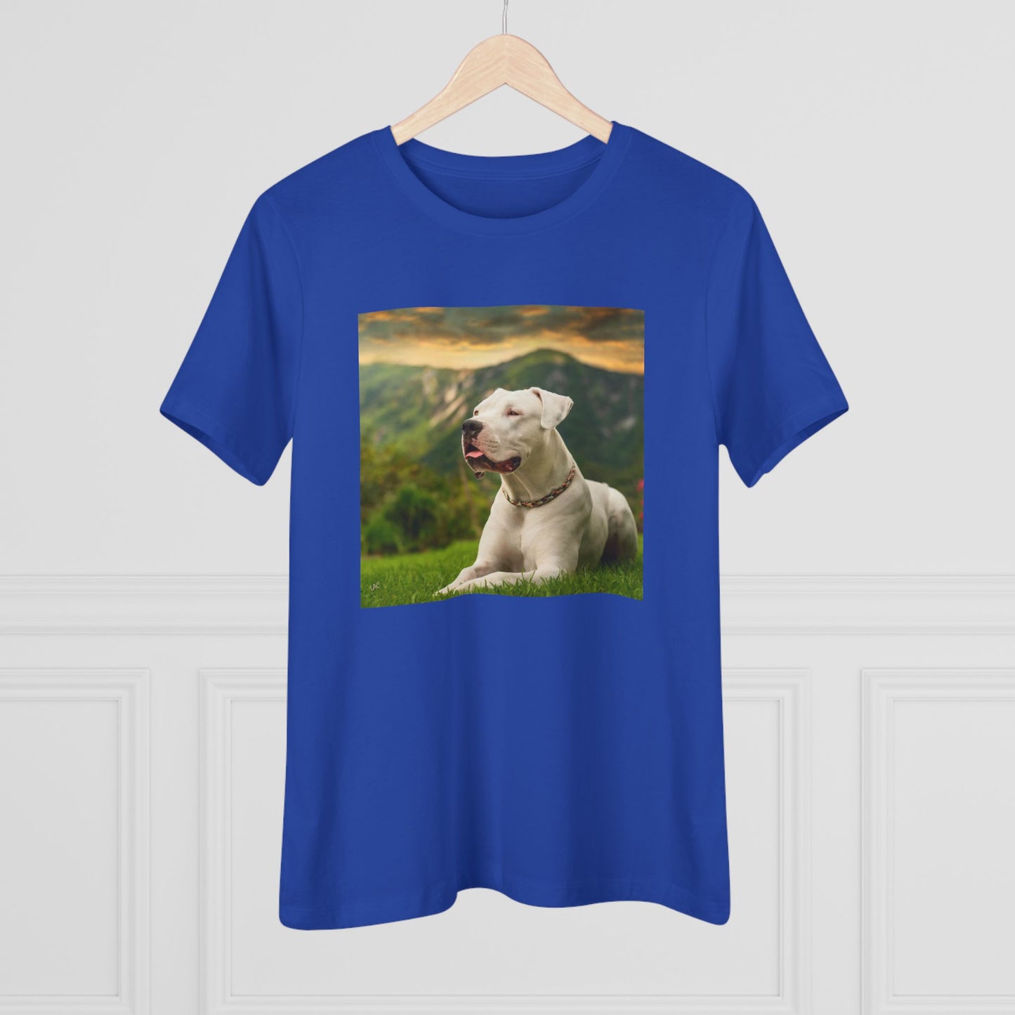 Dogo Argentino Women's Relaxed Fit Cotton Tee