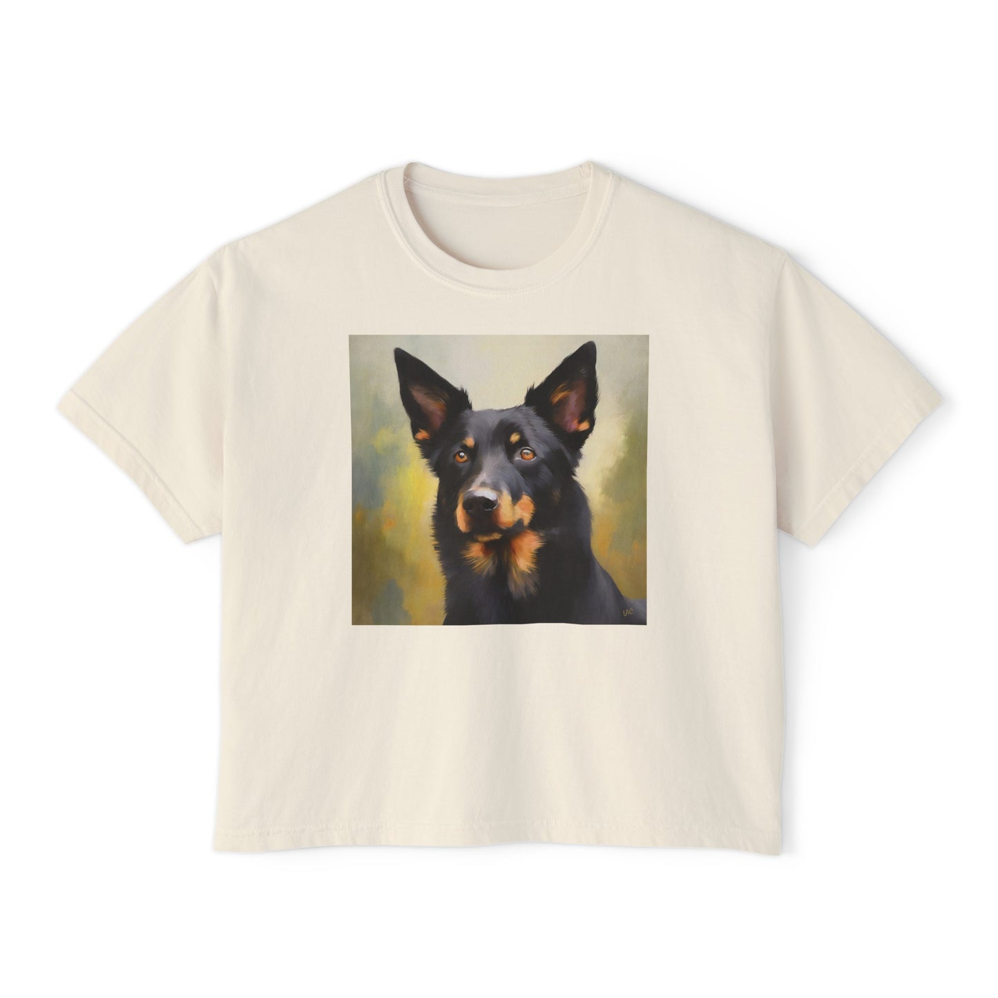 Australian Kelpi #2 - Women's Oversized Boxy Tee