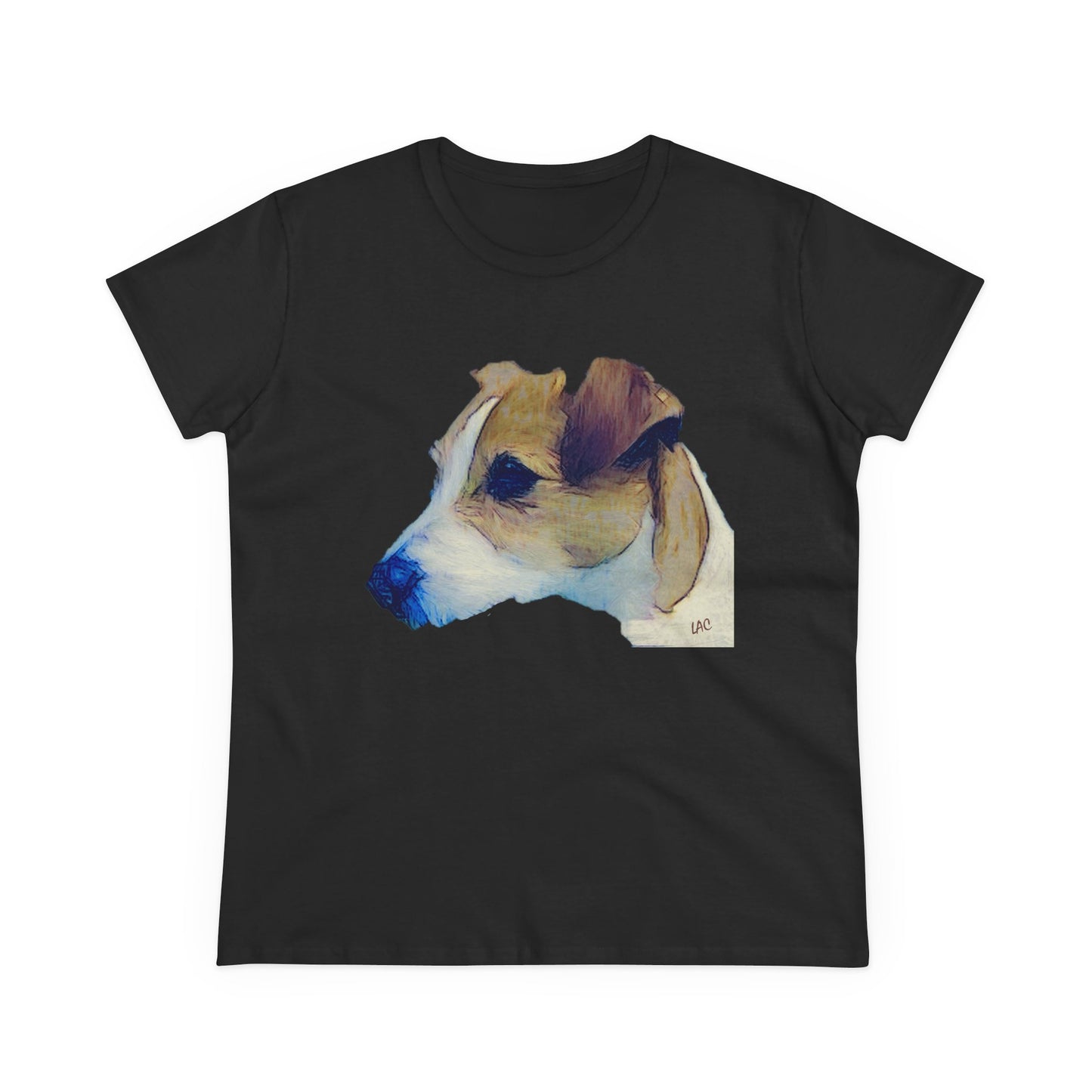 Parson Jack Russell Terrier Women's Midweight Cotton Tee