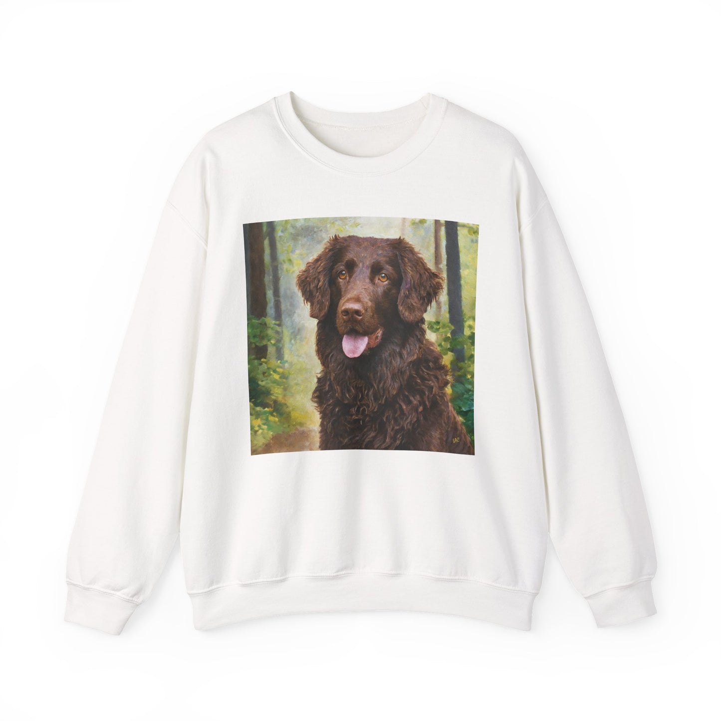 Curly-Coat Retriever - Unisex 50/50 Crewneck Sweatshirt