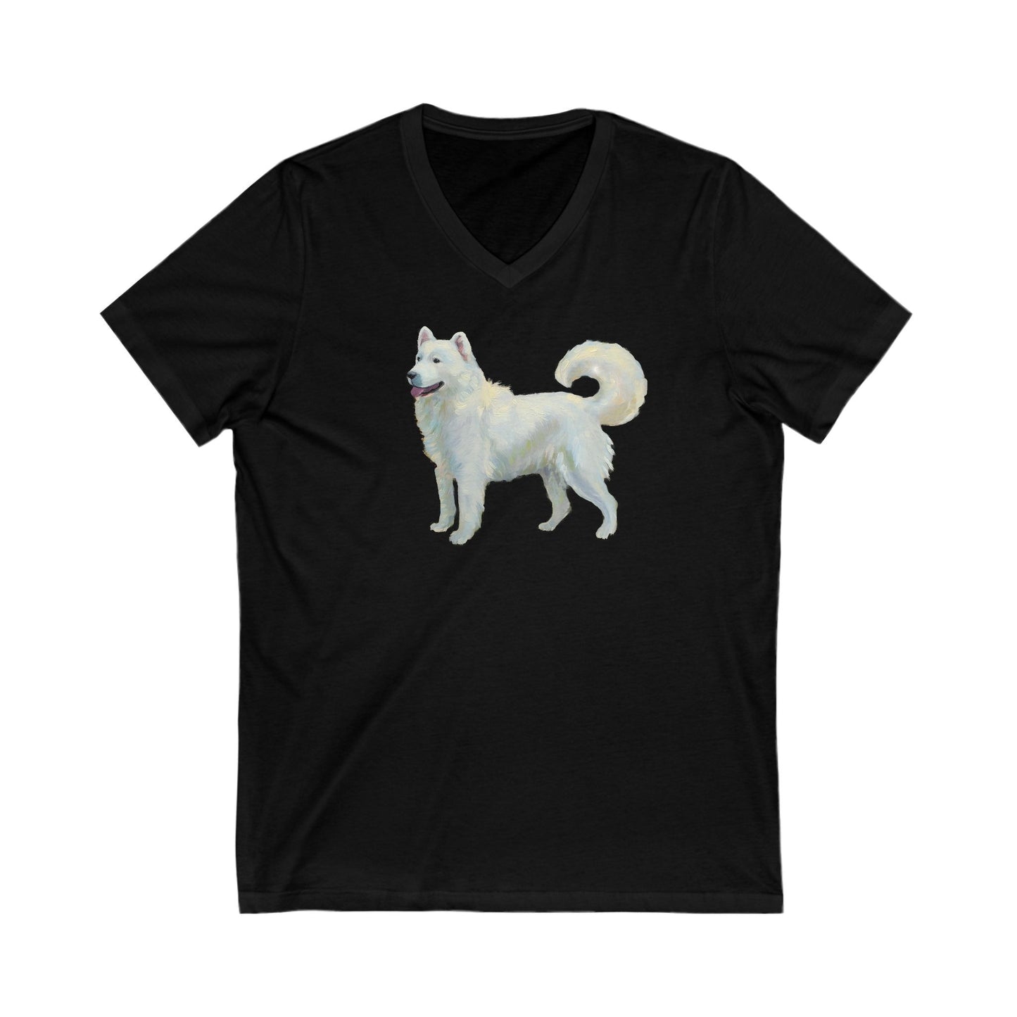 Hokkaido Unisex Jersey Short Sleeve V-Neck Tee - A Delightful Wardrobe Essential