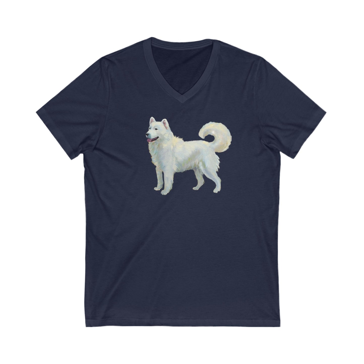 Hokkaido Unisex Jersey Short Sleeve V-Neck Tee - A Delightful Wardrobe Essential