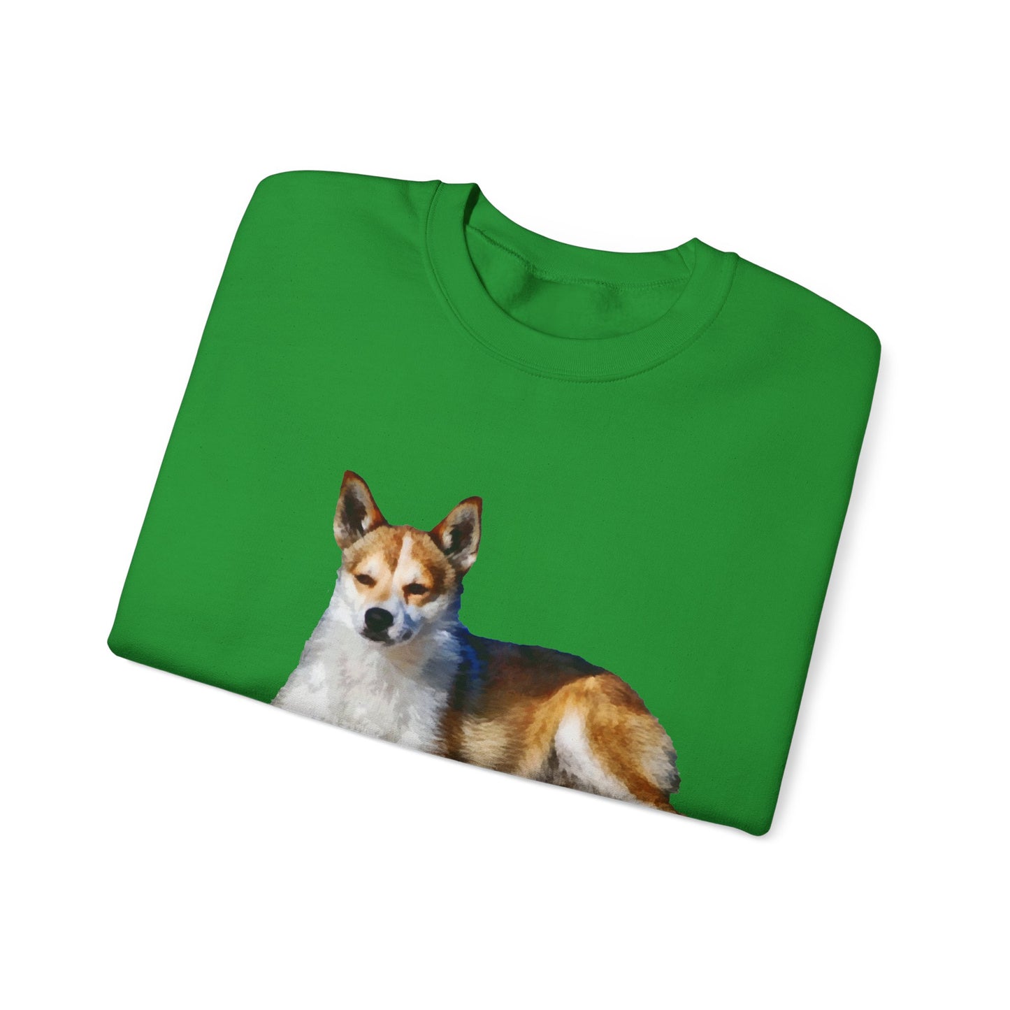 Norwegian Lundehund Unisex 50/50 Crewneck Sweatshirt by DoggyLips™
