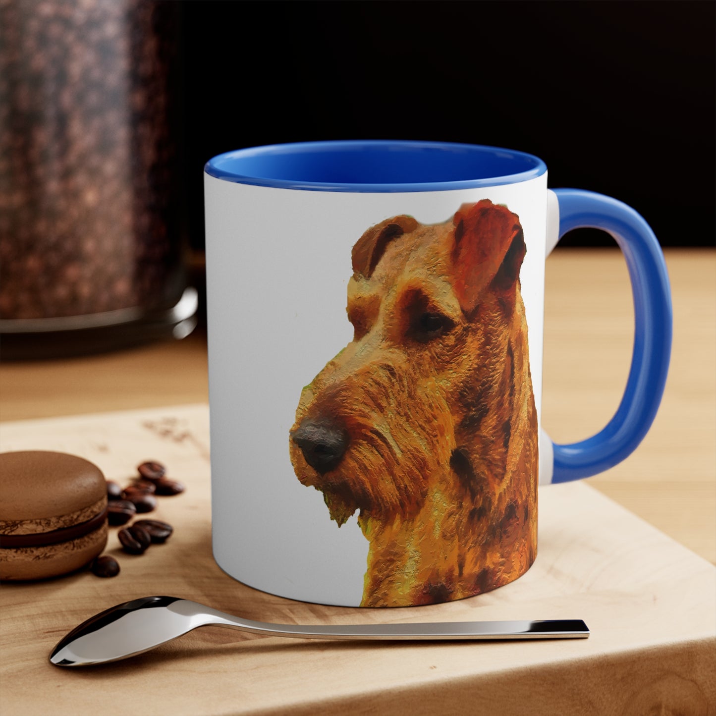Irish Terrier 'Jocko' Accent Coffee Mug, 11oz