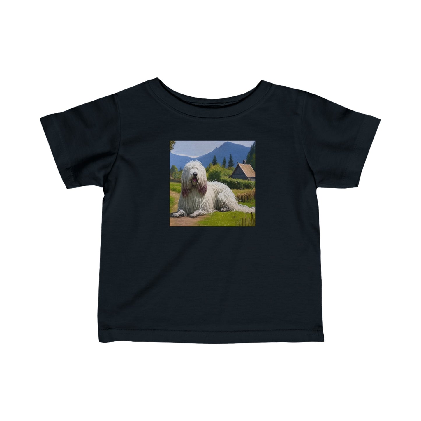 Hungarian Komondo Infant Fine Jersey Tee