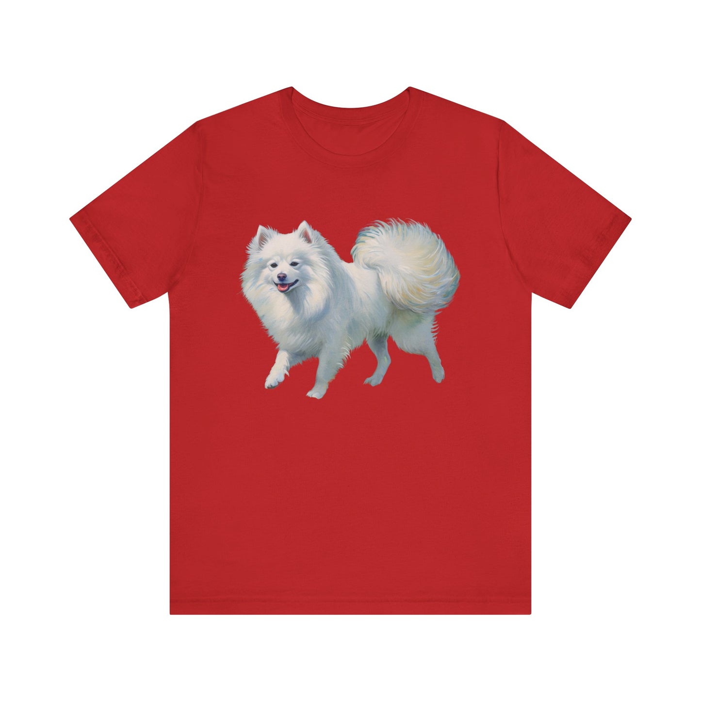 Japanese Spitz Unisex Jersey Short Sleeve Tee