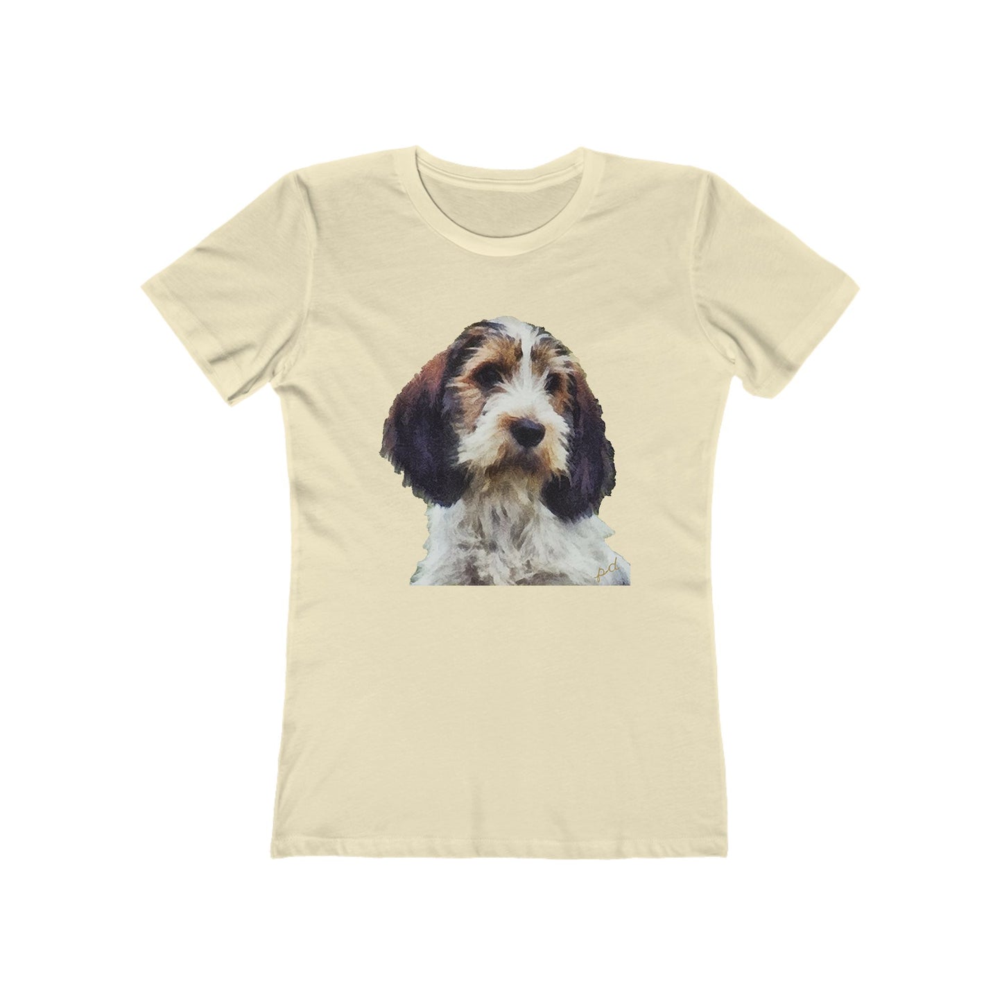 Petit Basset Griffon Vendéen Women's Slim Fit Ringspun Cotton T-Shirt