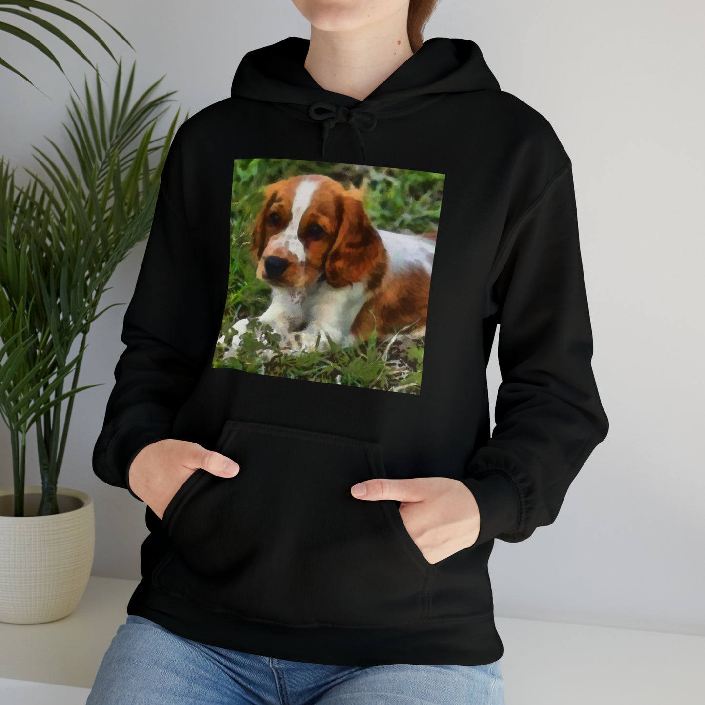 Welsh Springer Spaniel Unisex 50/50 Hoodie