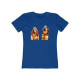 Bloodhounds 'Bear & Bubba' Women's Slim Fit Ringspun Cotton T-Shirt