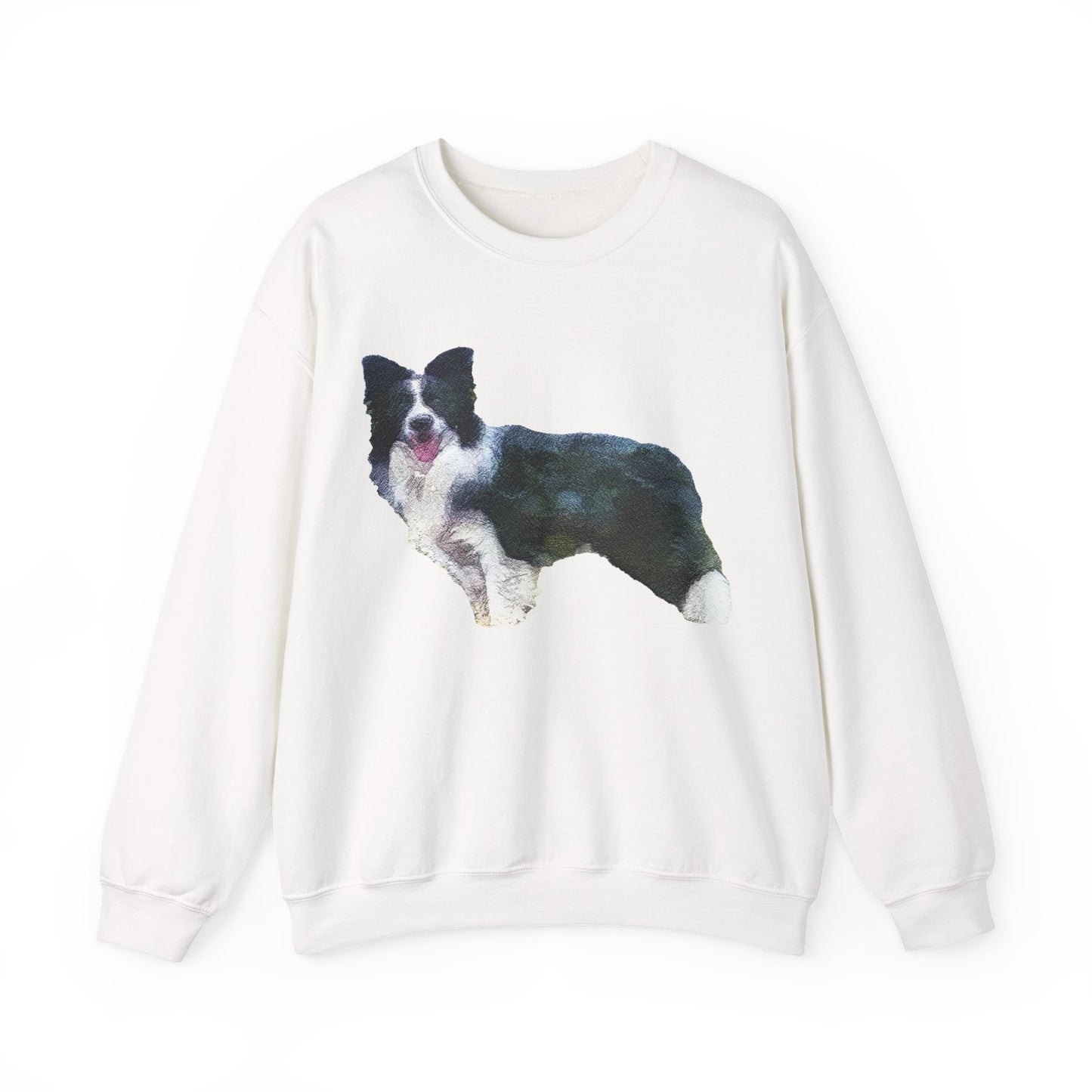 Border Collie 'Andrew' Unisex Crewneck Sweatshirt