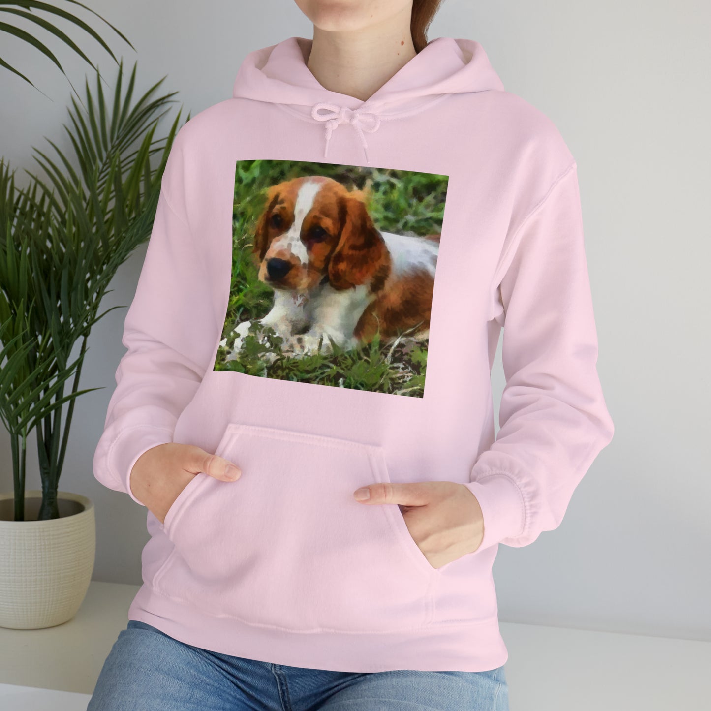 Welsh Springer Spaniel Unisex 50/50 Hoodie