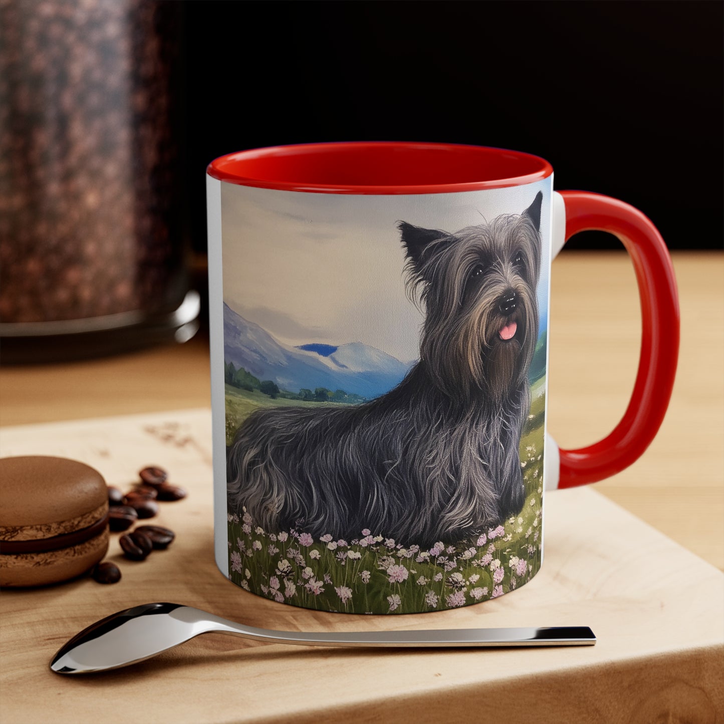 Skye Terrier 11oz Ceramic Accent Mug