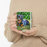 Rottweiler 'Lina'   -  Ceramic Mug 11oz