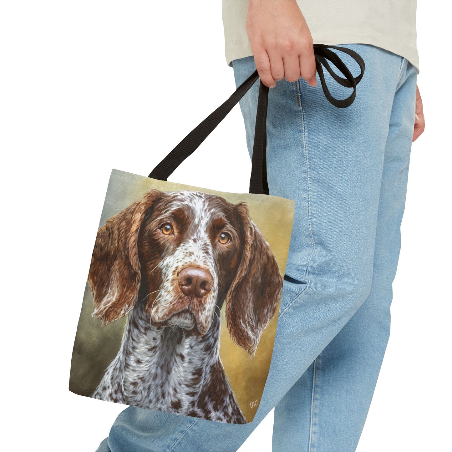 German Wirehaired Pointer Tote Bag (AOP)