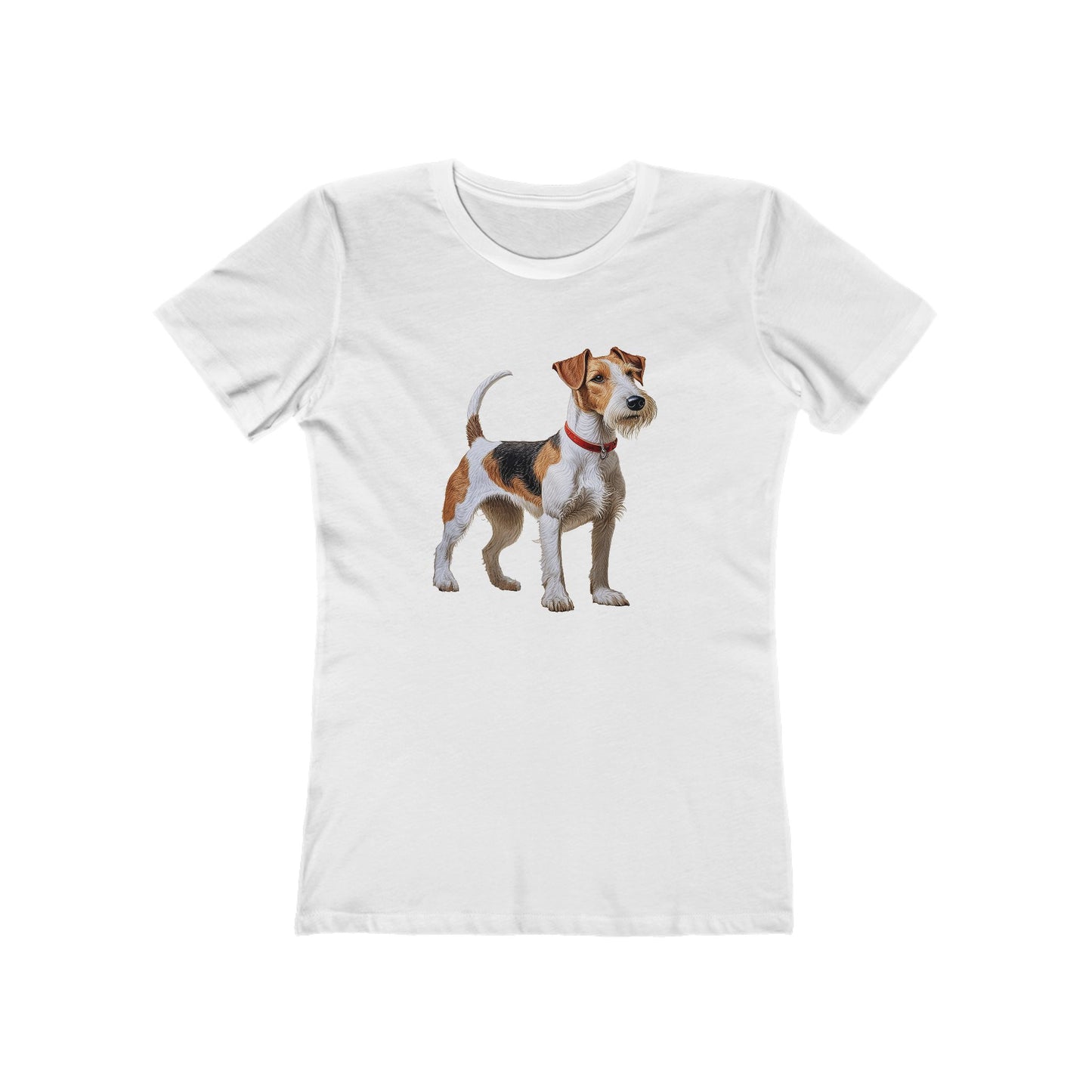 Wire Fox Terrier - Women's Slim Fit Ringspun Cotton Tee