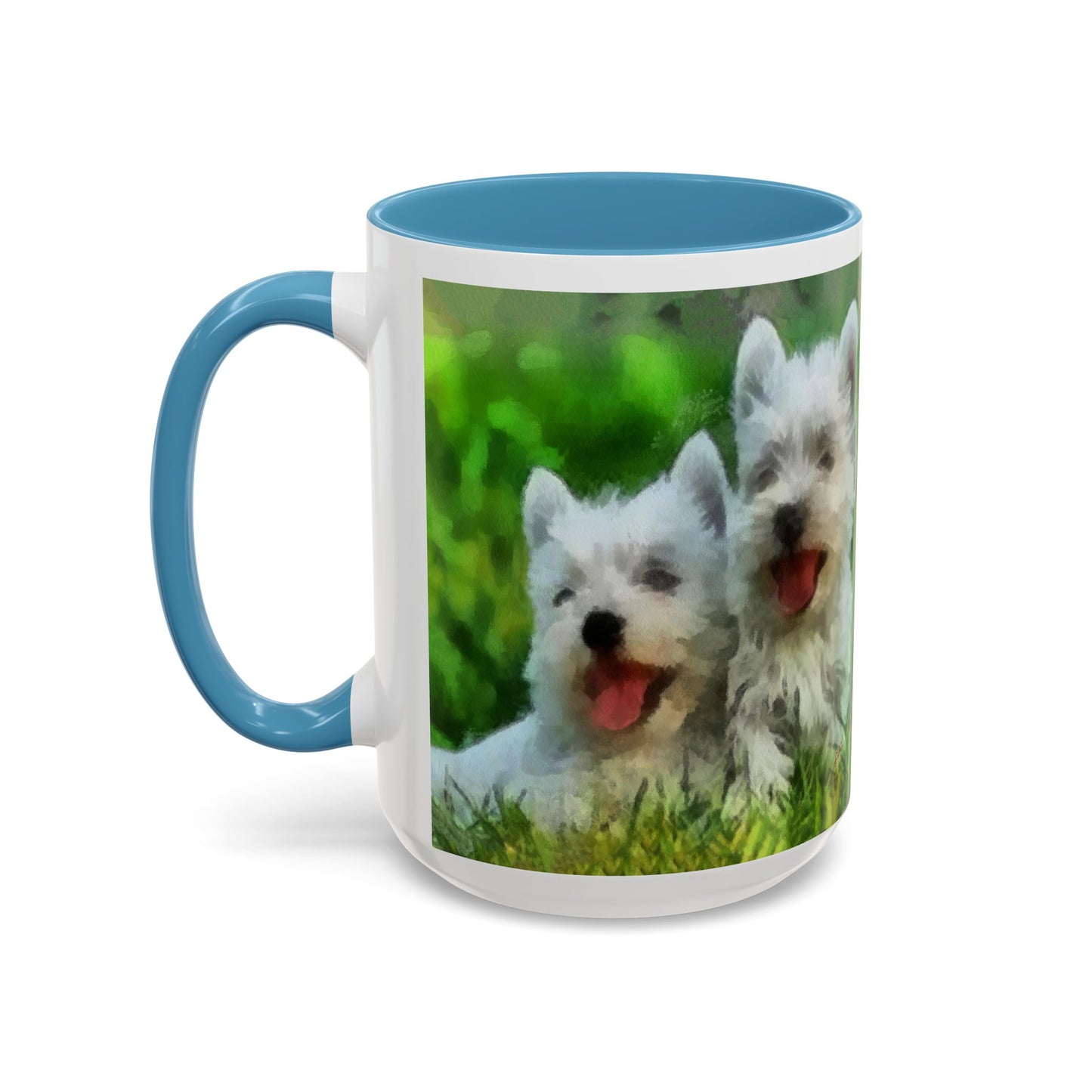 West Highland Terriers 'Westies' Accent Coffee Mug, 2 sizes