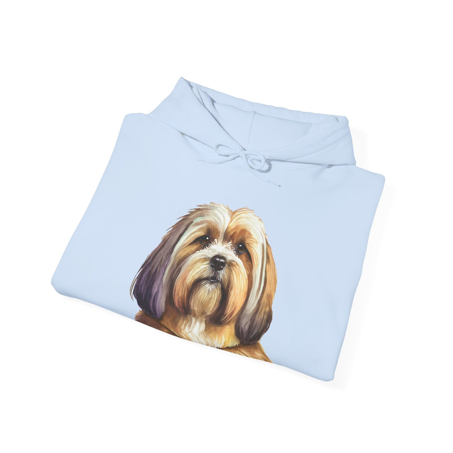 Lhasa Apso Unisex 50/50 Hooded Sweatshirt