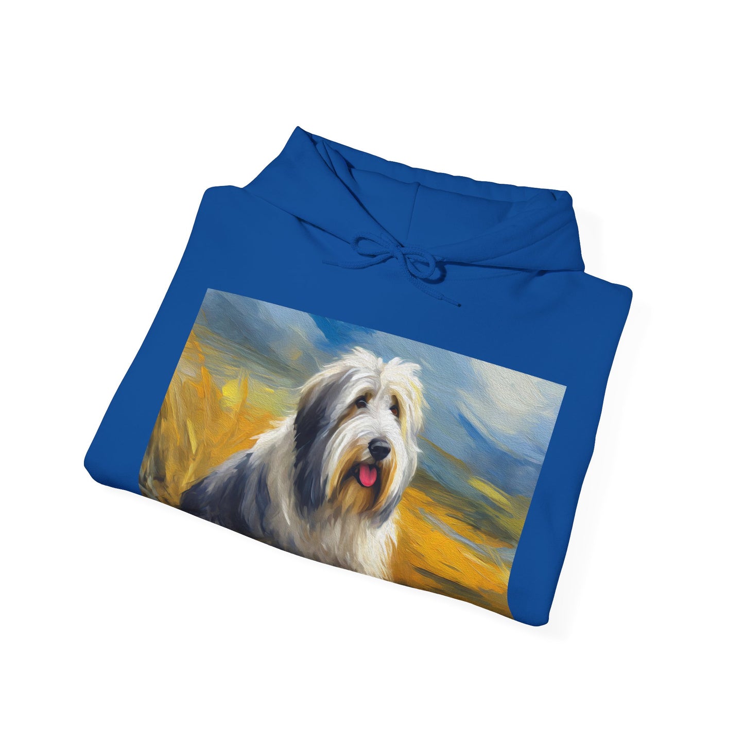 Old English Sheepdog Unisex 50/50 Hooded Sweatshirt