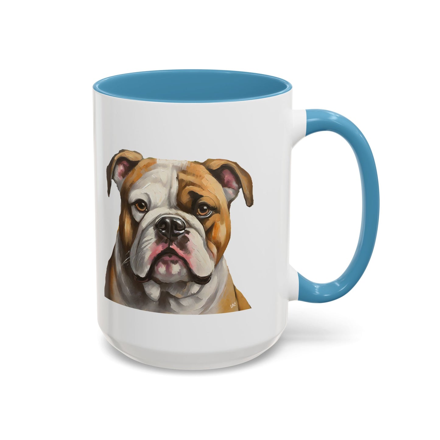American Bulldog Ceramic Accent Mug - 2 Sizes