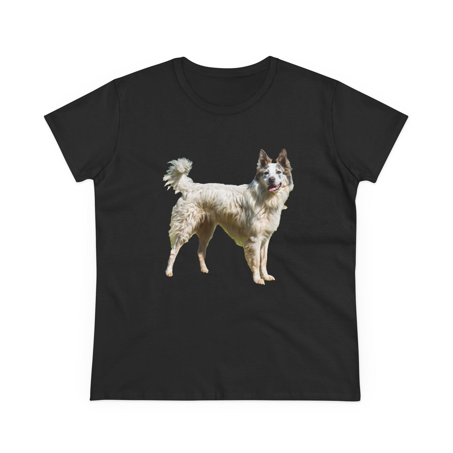 Pyrenean Shepherd Women's Midweight Cotton Tee