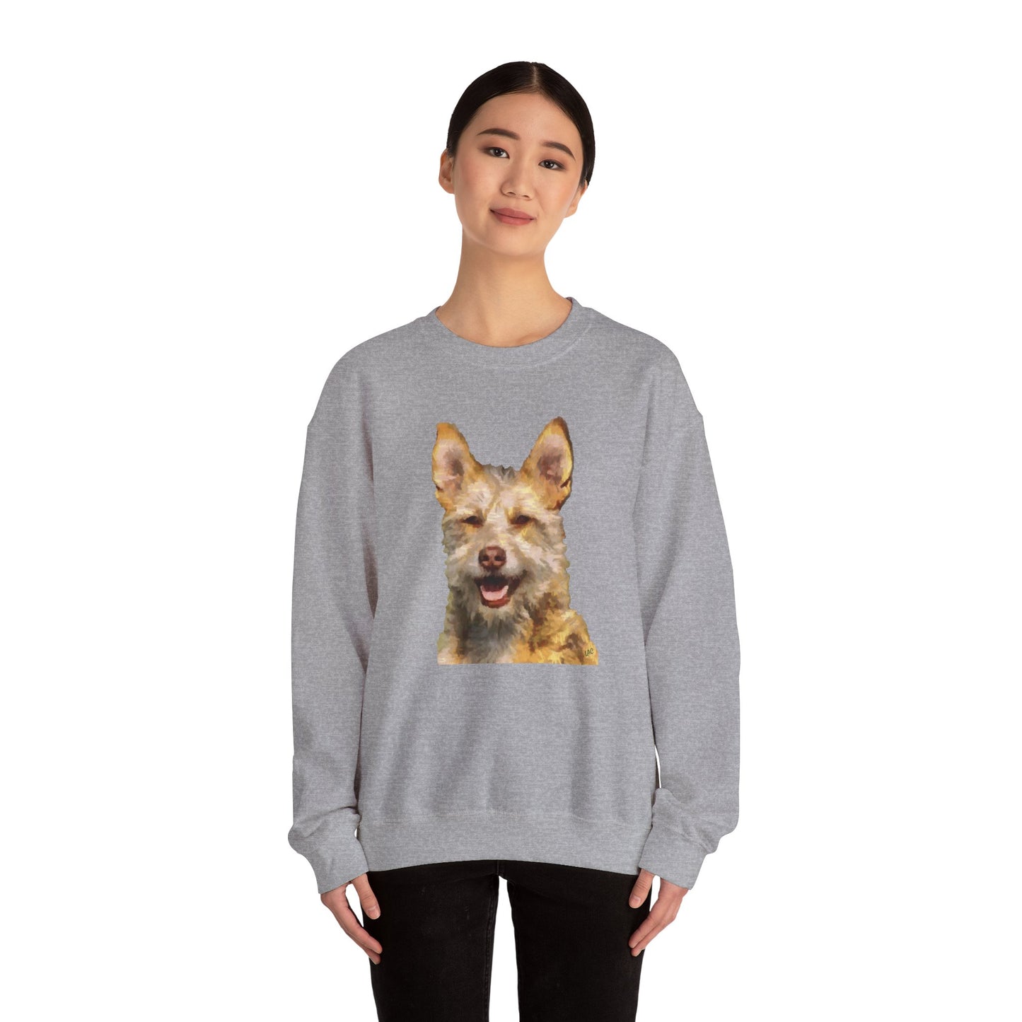 Portuguese Podengo Unisex 50/50 Crewneck Sweatshirt DoggyLips™