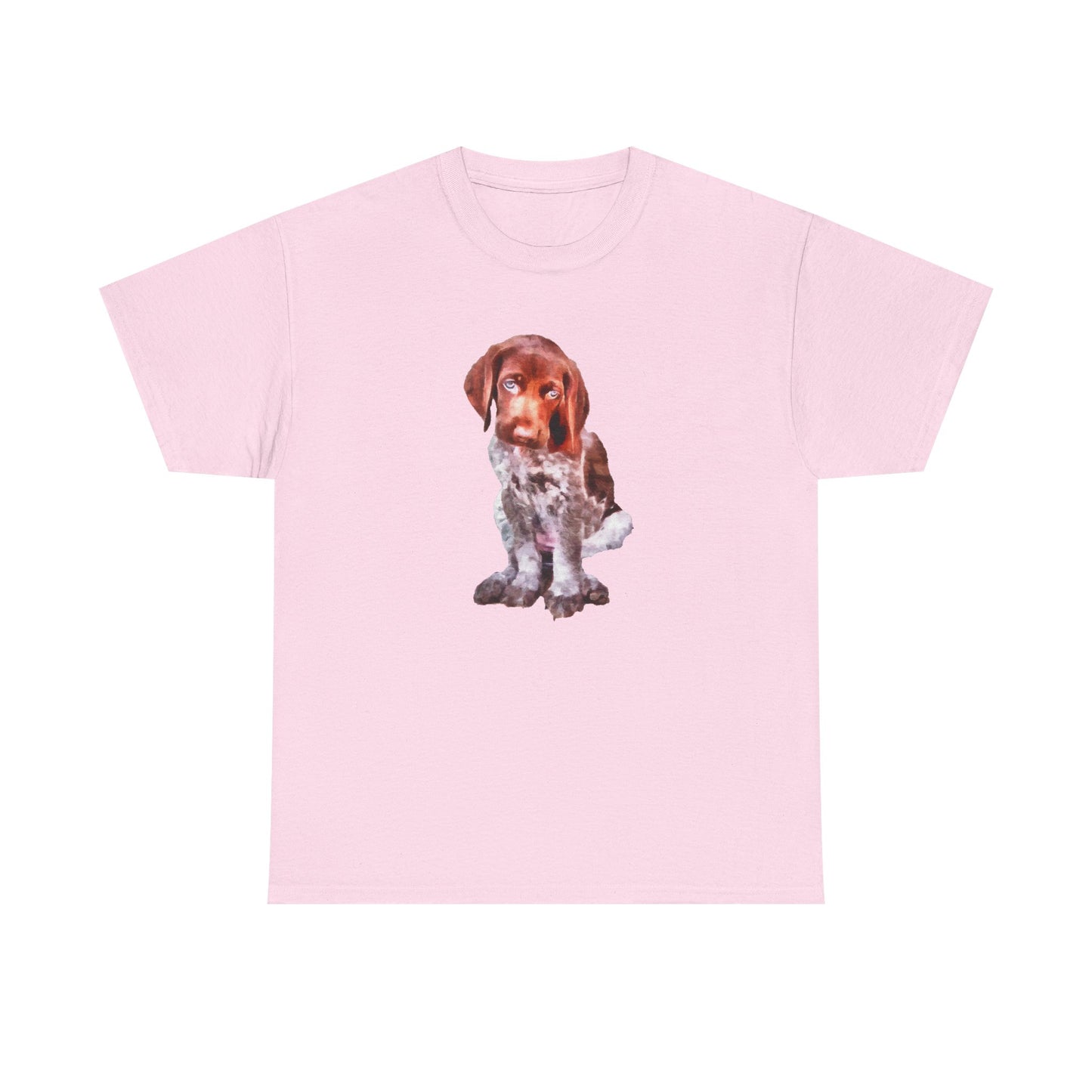 German Shorthaired Pointer 'Benny' Unisex Heavy Cotton Tee