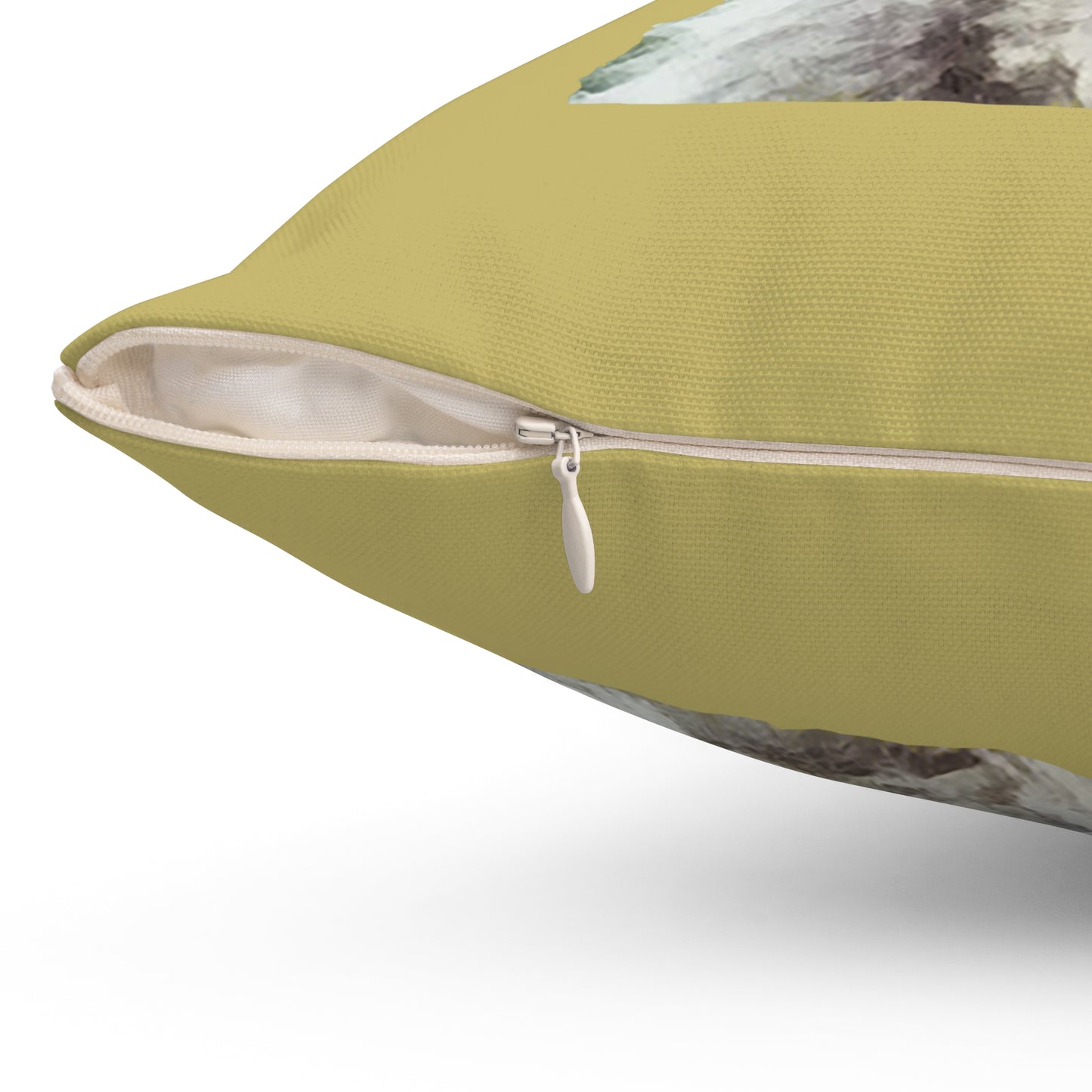 Petit Basset Griffon Vendéen Spun Polyester Throw Pillow