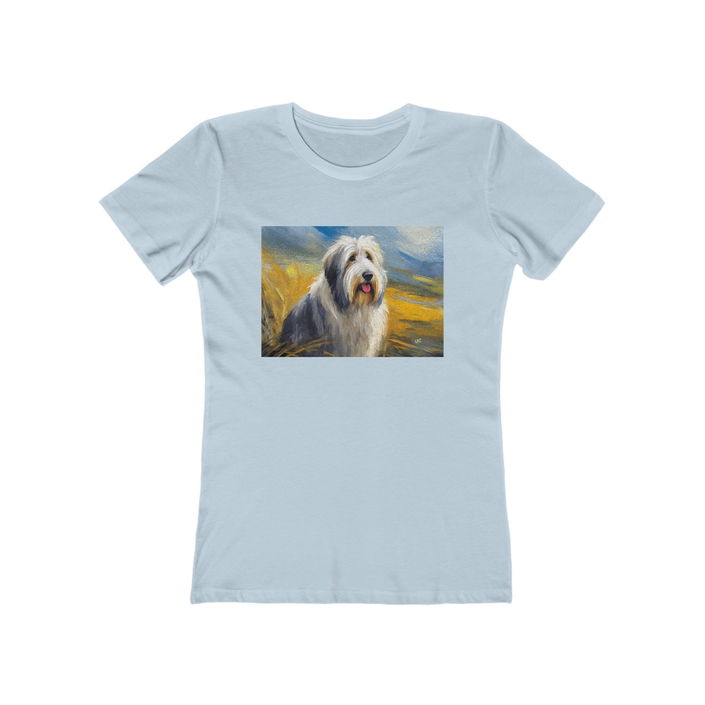 Old English Sheepdog Slim Fitted Women's Tee