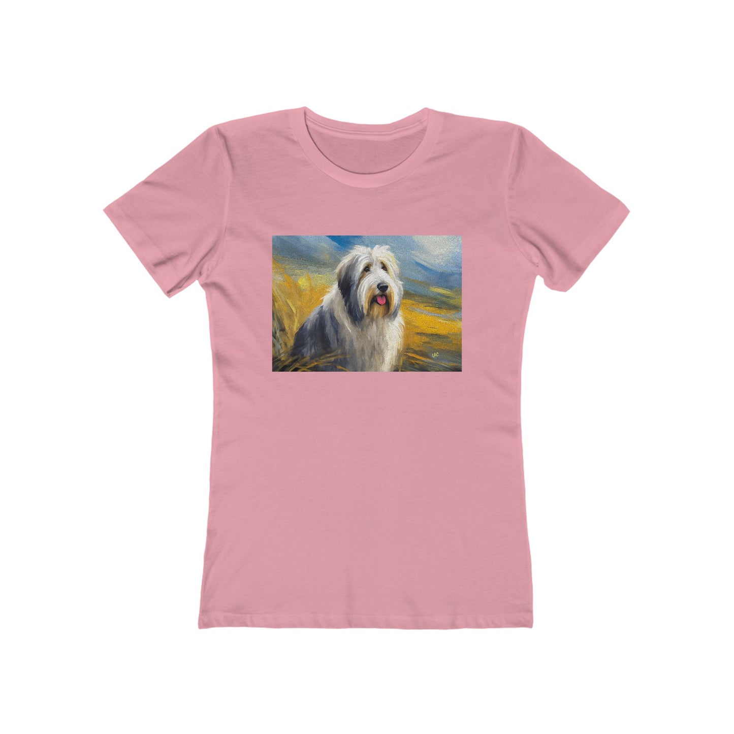 Old English Sheepdog Slim Fitted Women's Tee
