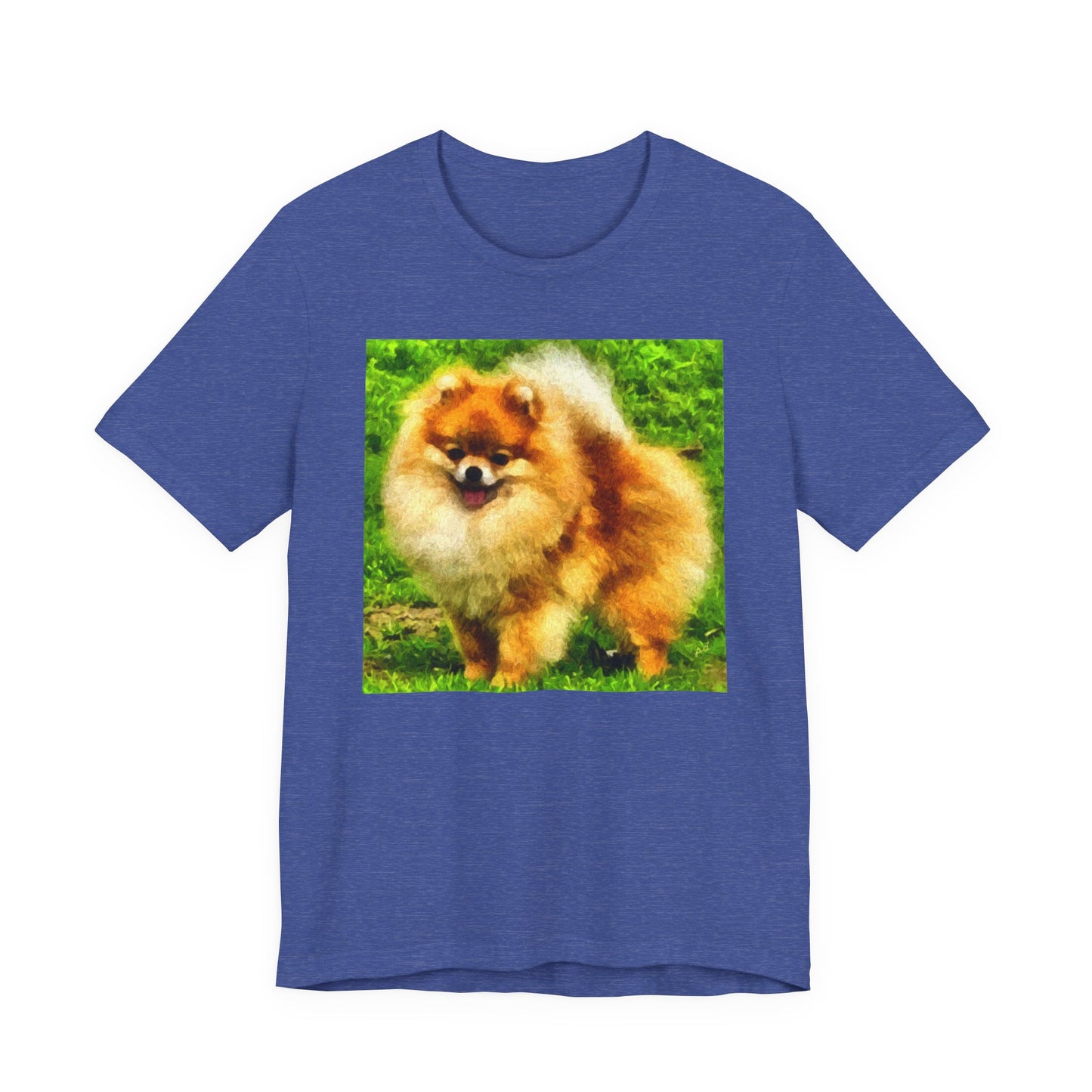 Pomeranian 'Pom Pom' Unisex Jersey Short Sleeve Tee