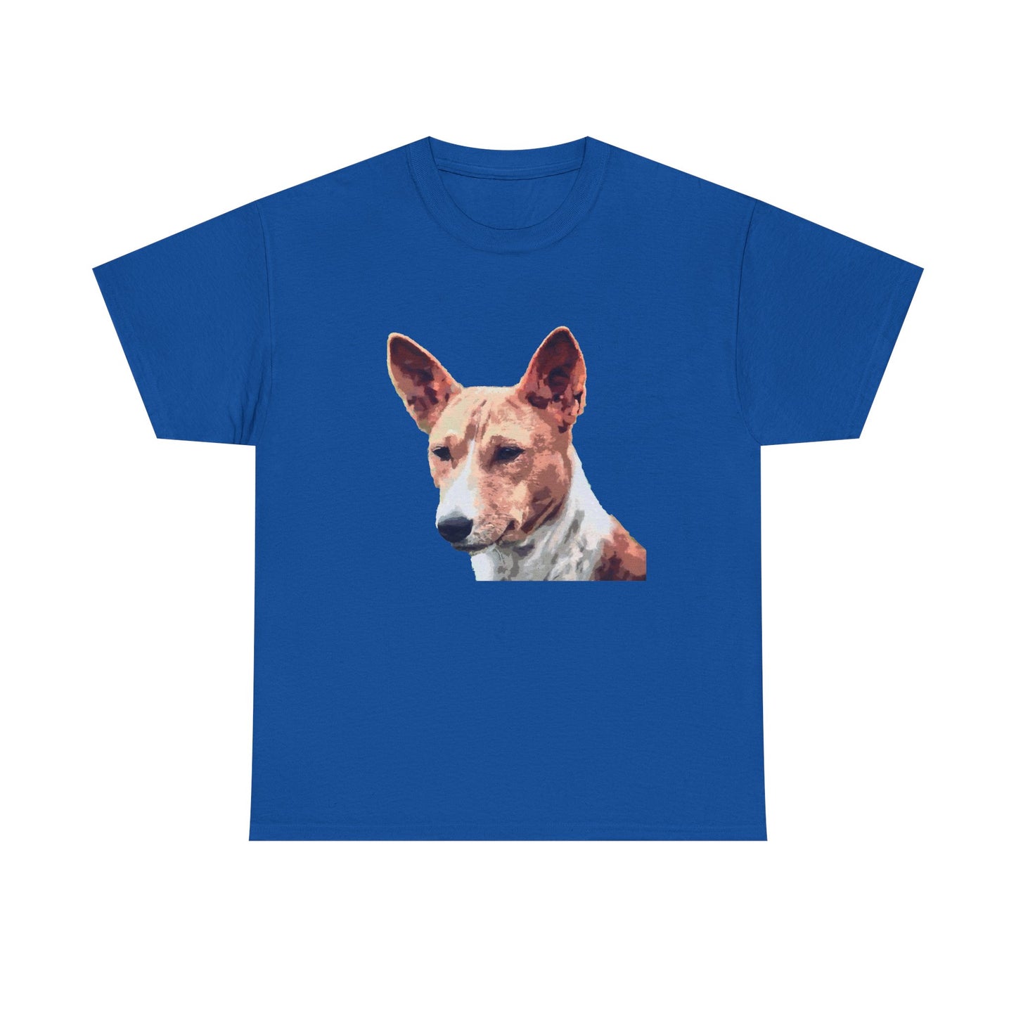 Basenji Unisex Heavy Cotton Tee: Yodel into Style!