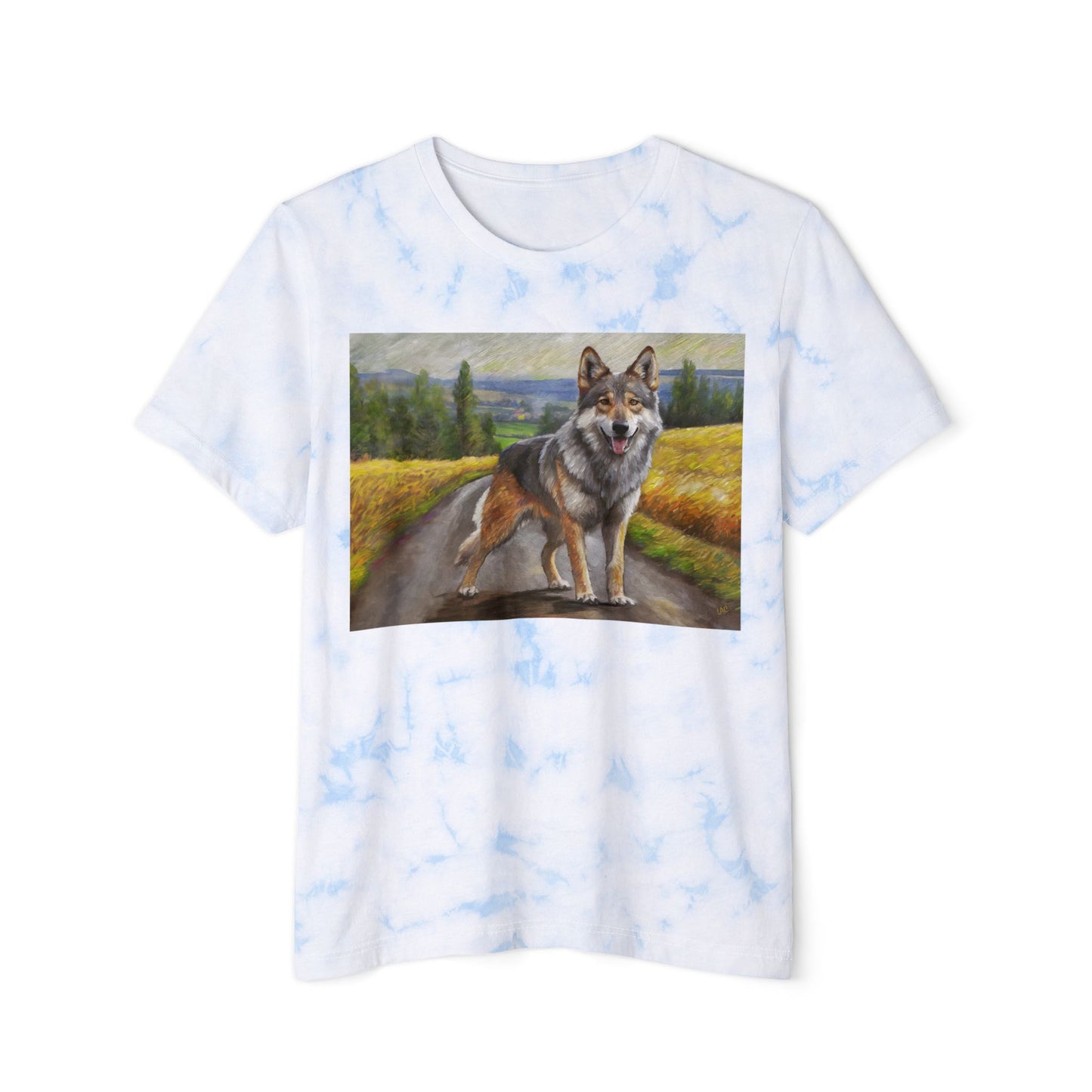 Czechoslovakian Vlciak Wolfdog Classic Tie-Dyed T-Shirt