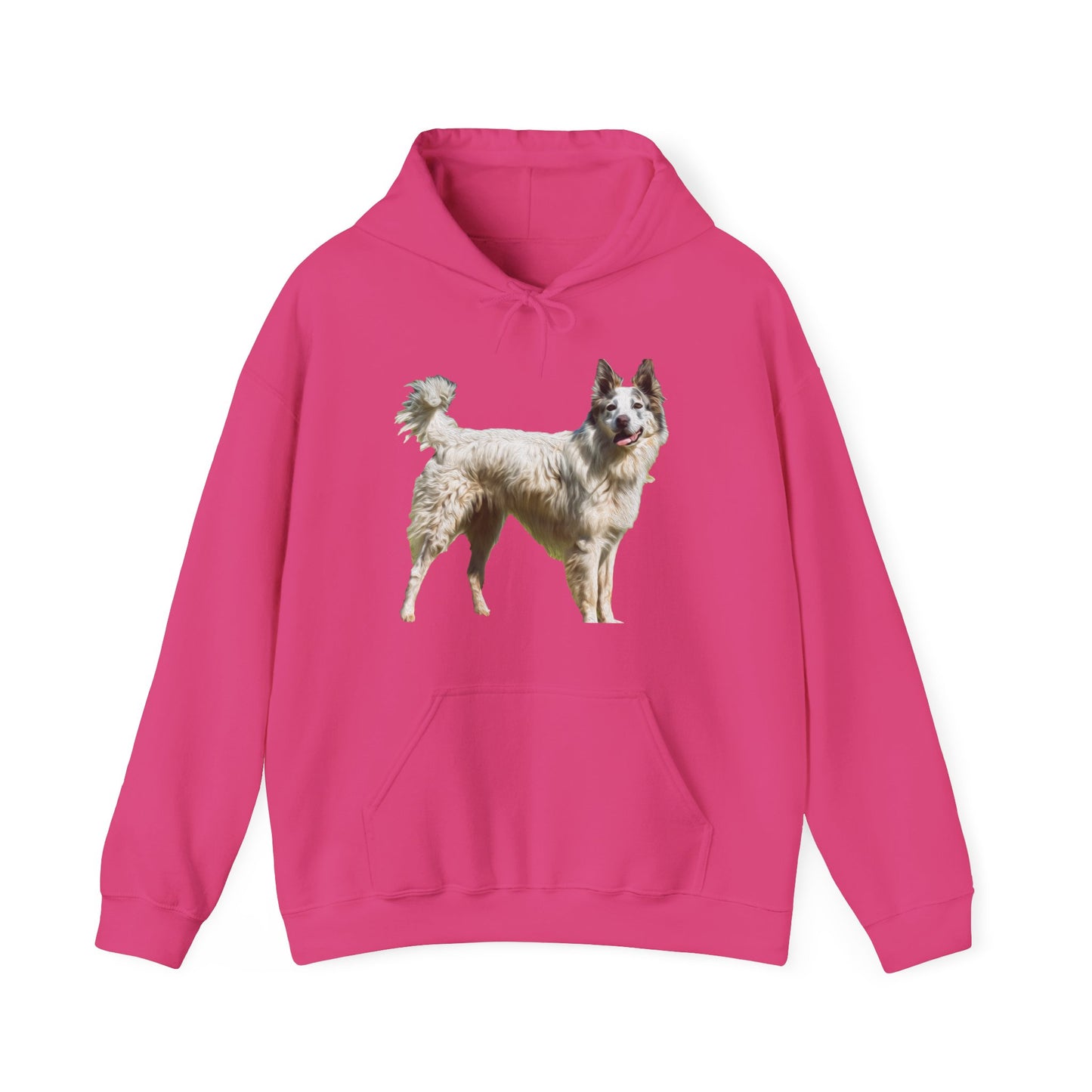 Pyrenean Shepherd Unisex 50/50 Hooded Sweatshirt