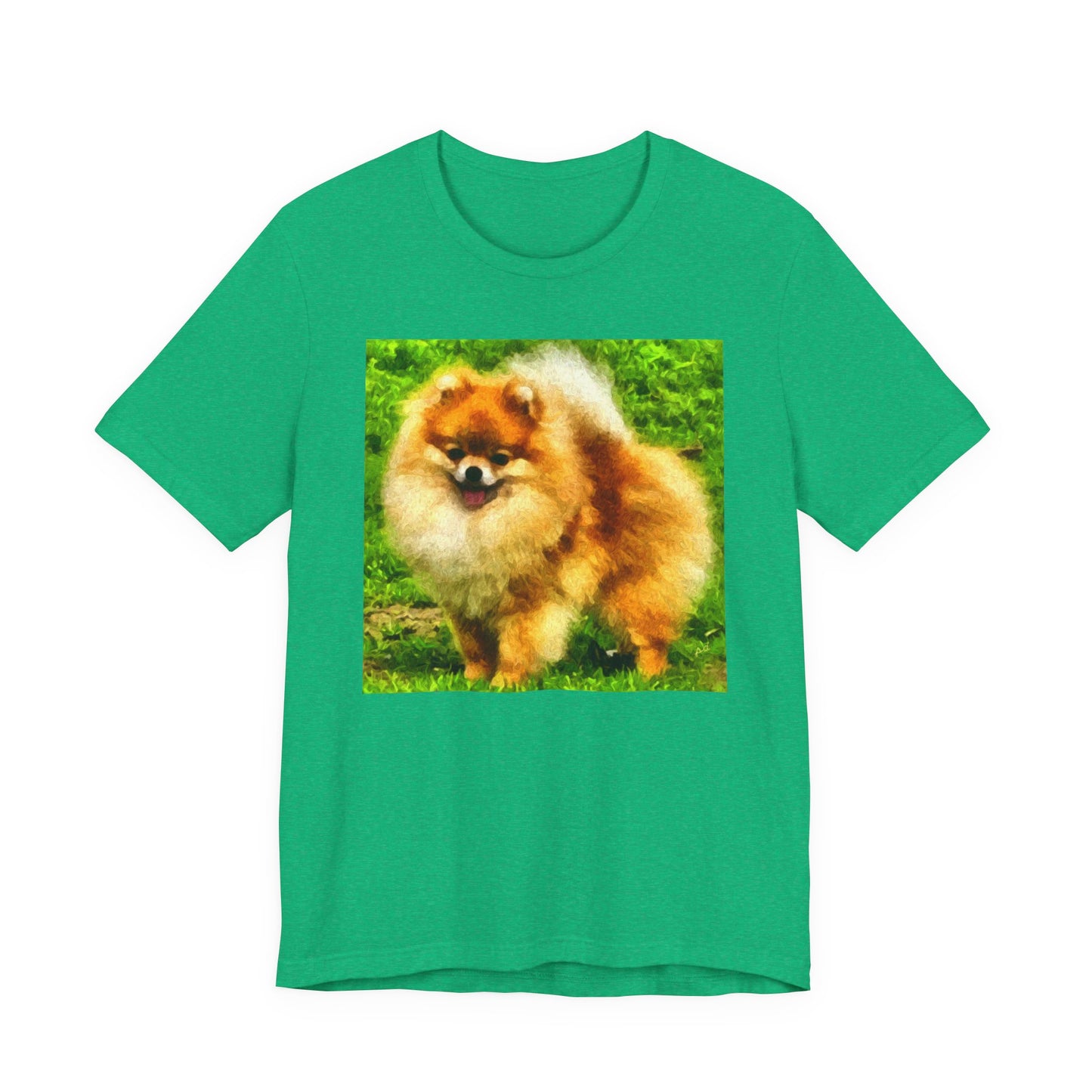 Pomeranian 'Pom Pom' Unisex Jersey Short Sleeve Tee